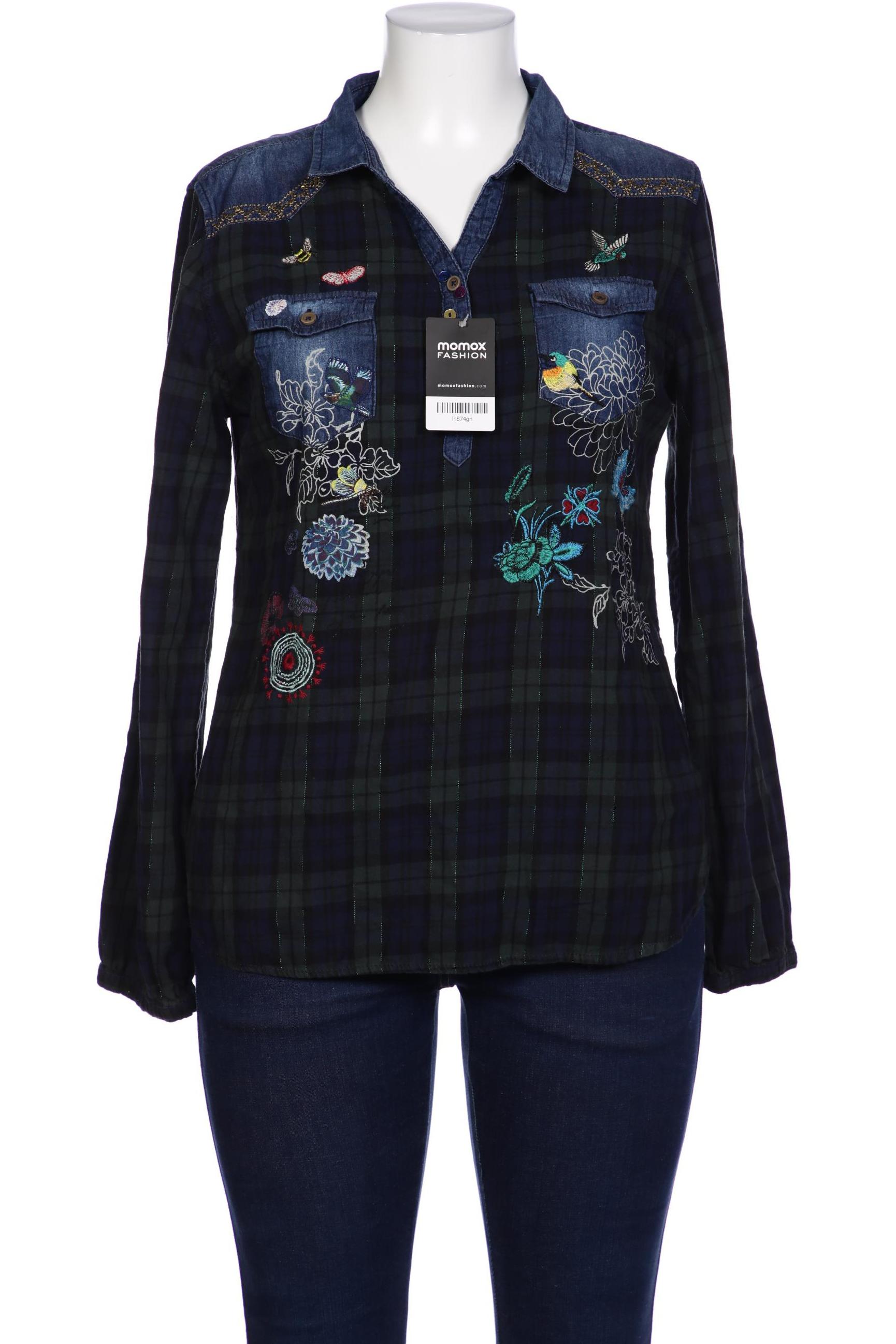 

Desigual Damen Bluse, grün, Gr. 44