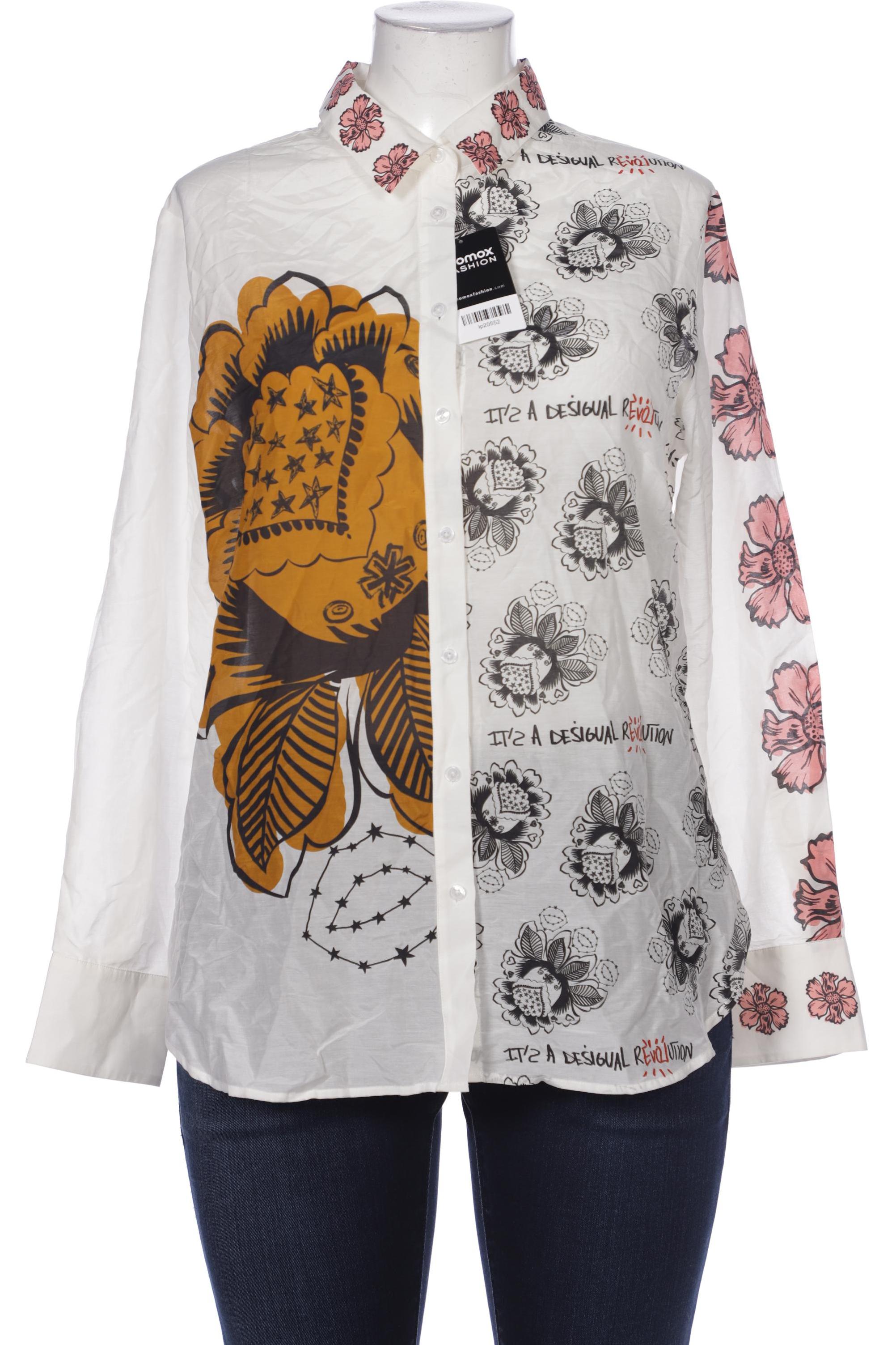 

Desigual Damen Bluse, cremeweiß, Gr. 46