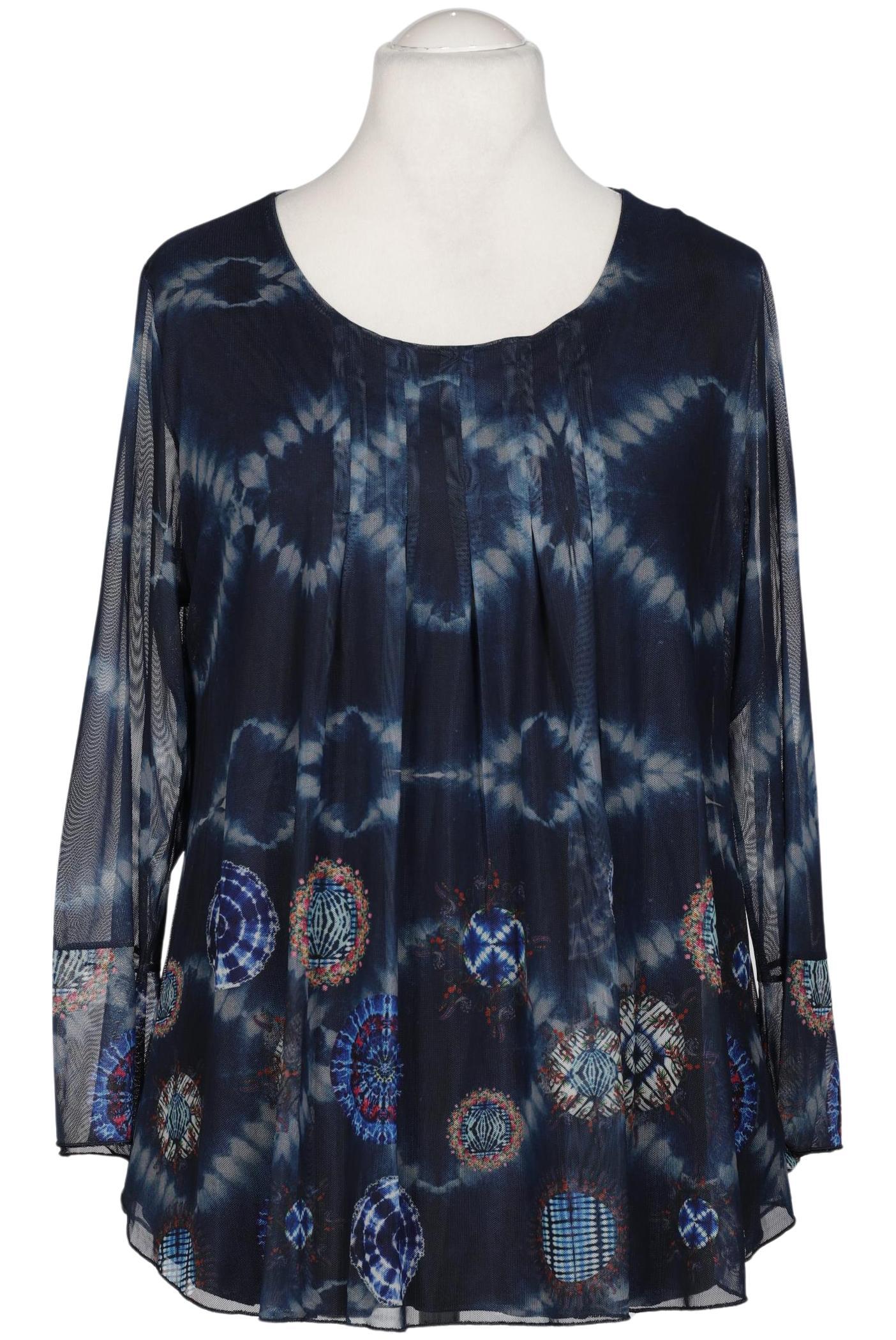

Desigual Damen Bluse, marineblau, Gr. 46