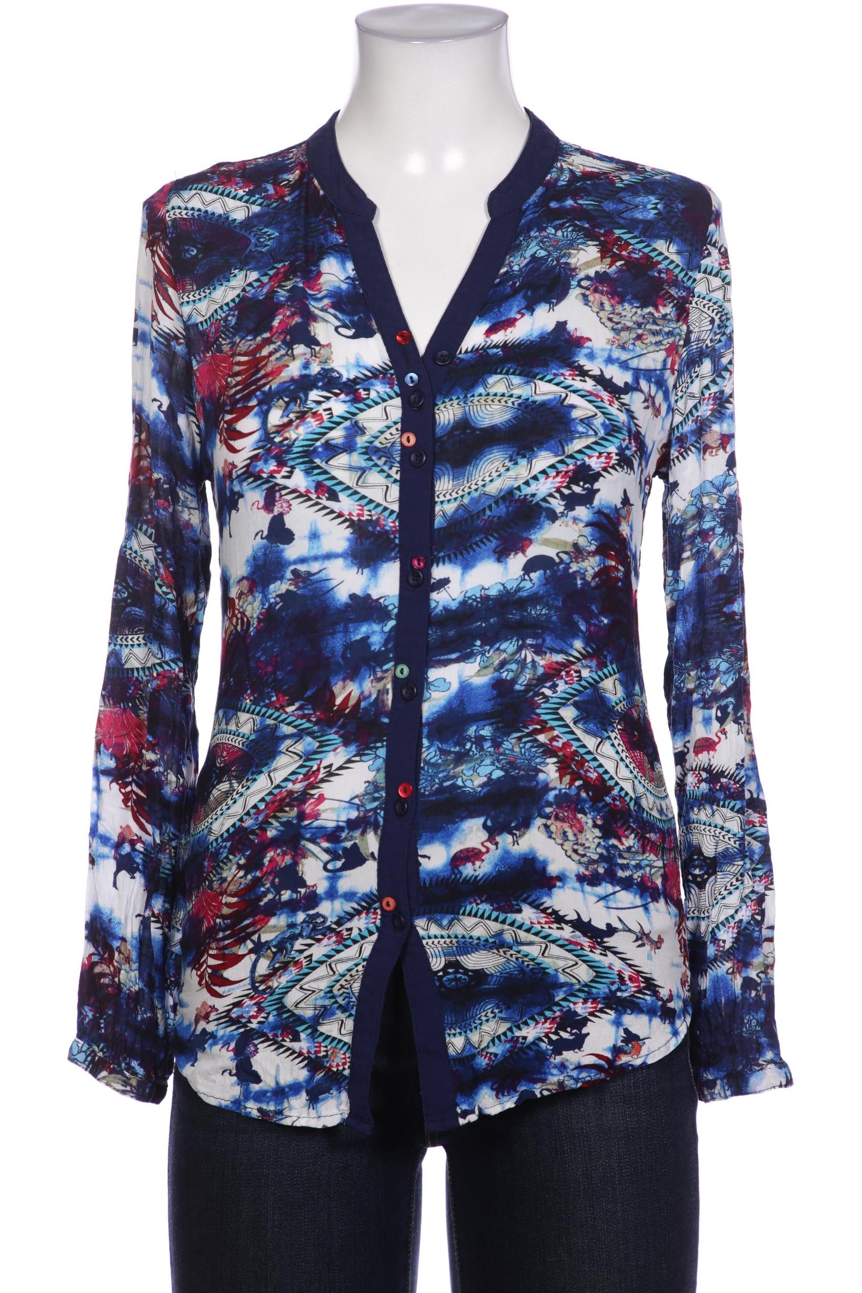 

Desigual Damen Bluse, marineblau, Gr. 36