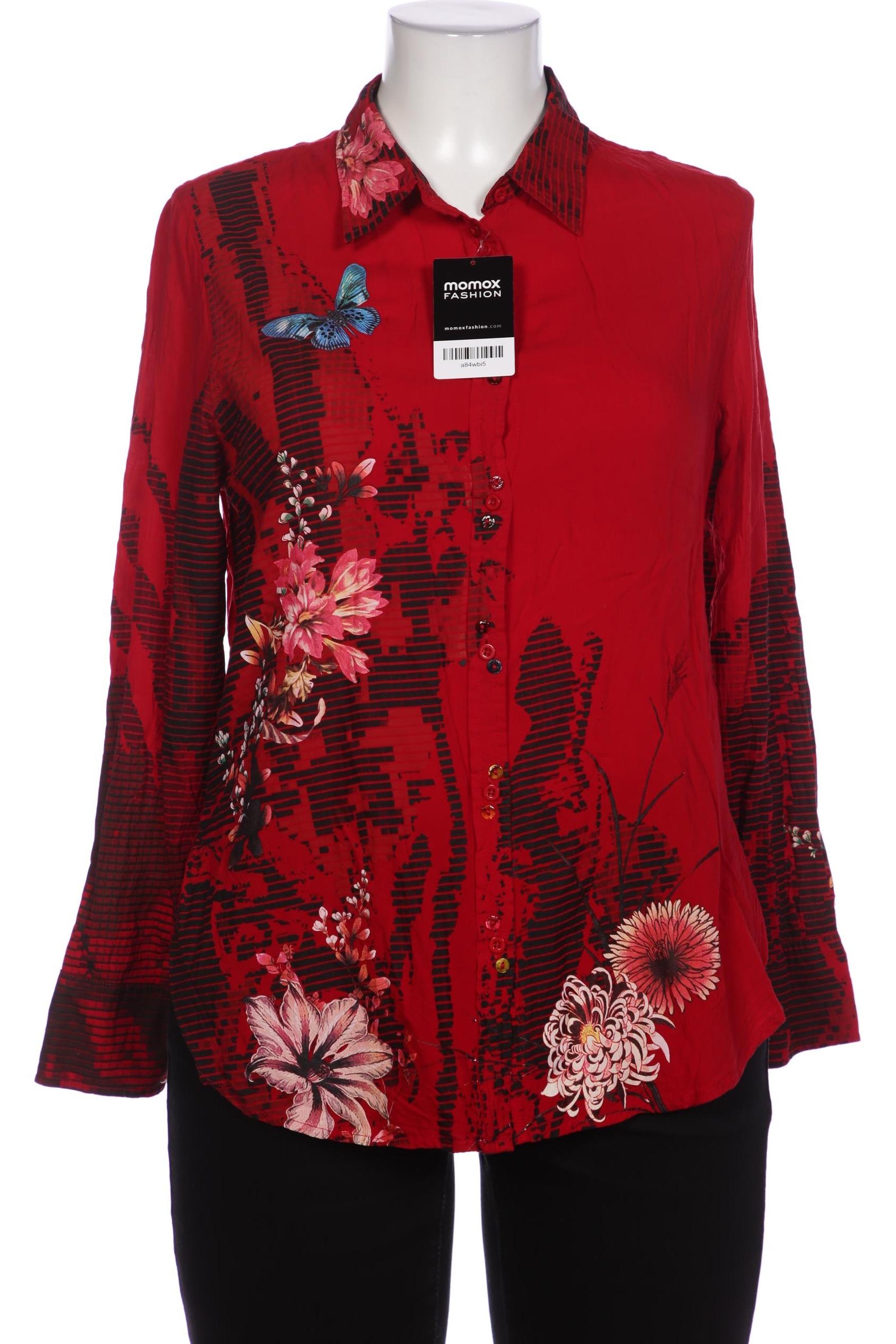 

Desigual Damen Bluse, rot, Gr. 44