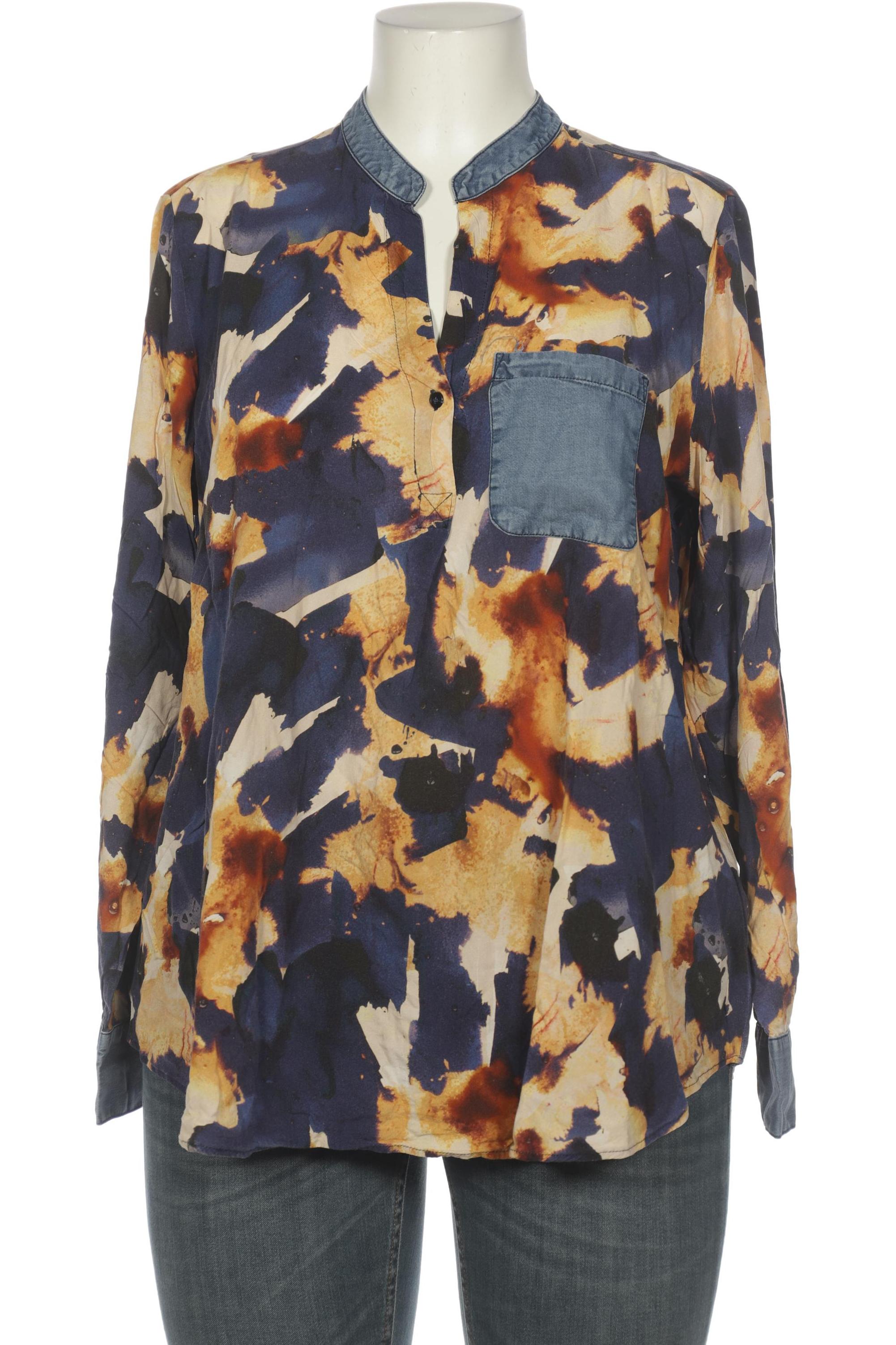 

Desigual Damen Bluse, blau, Gr. 46