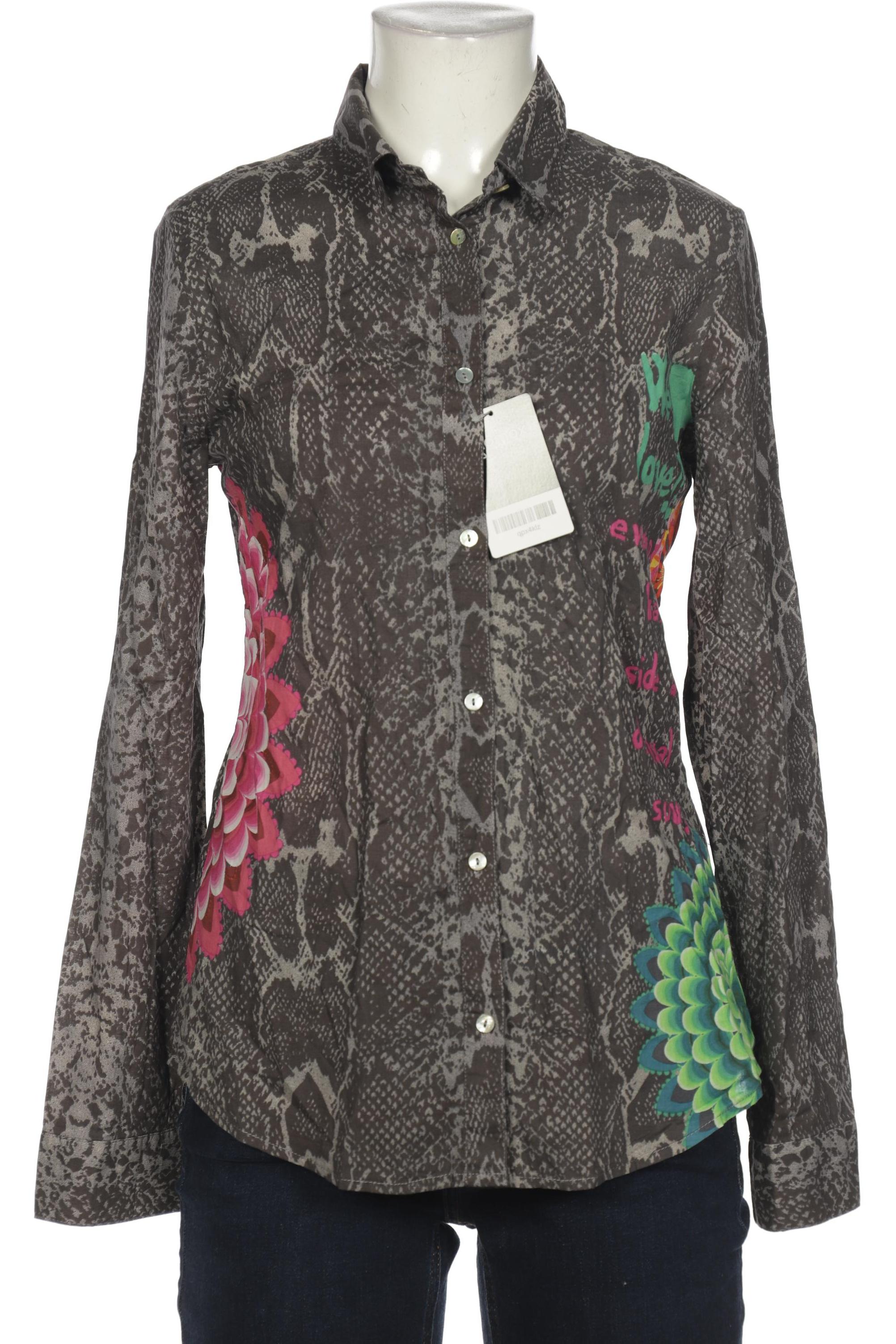 

Desigual Damen Bluse, grau, Gr. 42