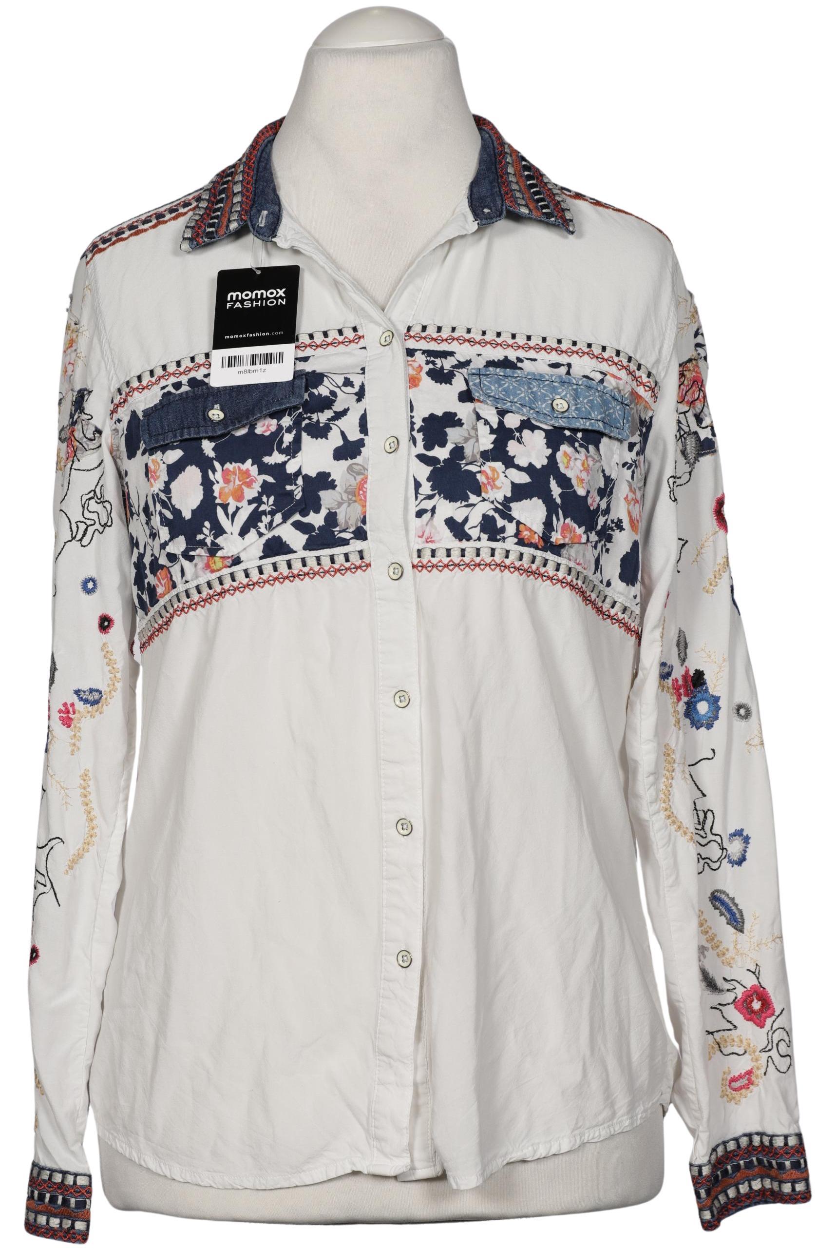 

Desigual Damen Bluse, weiß, Gr. 42