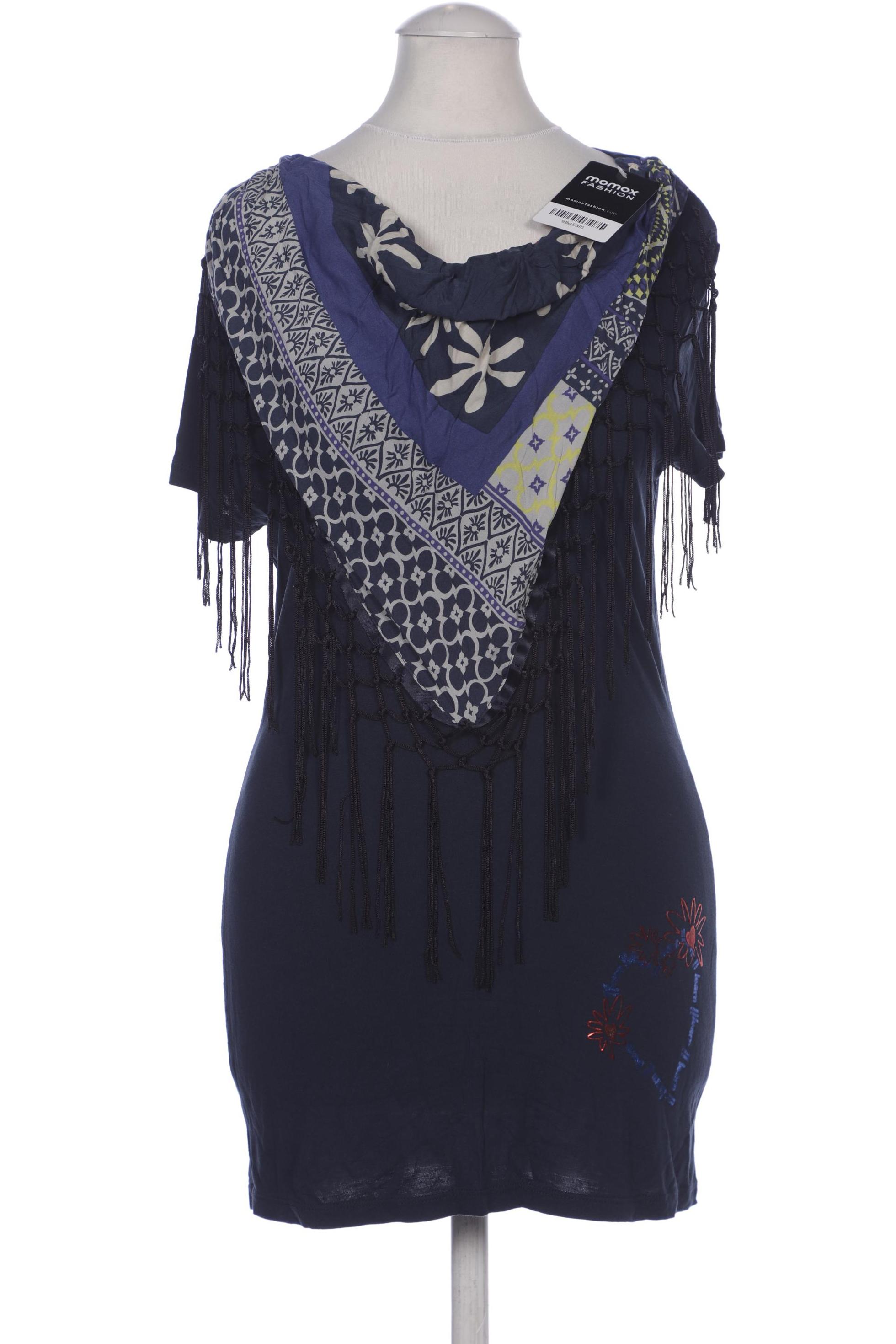 

Desigual Damen Bluse, marineblau, Gr. 36