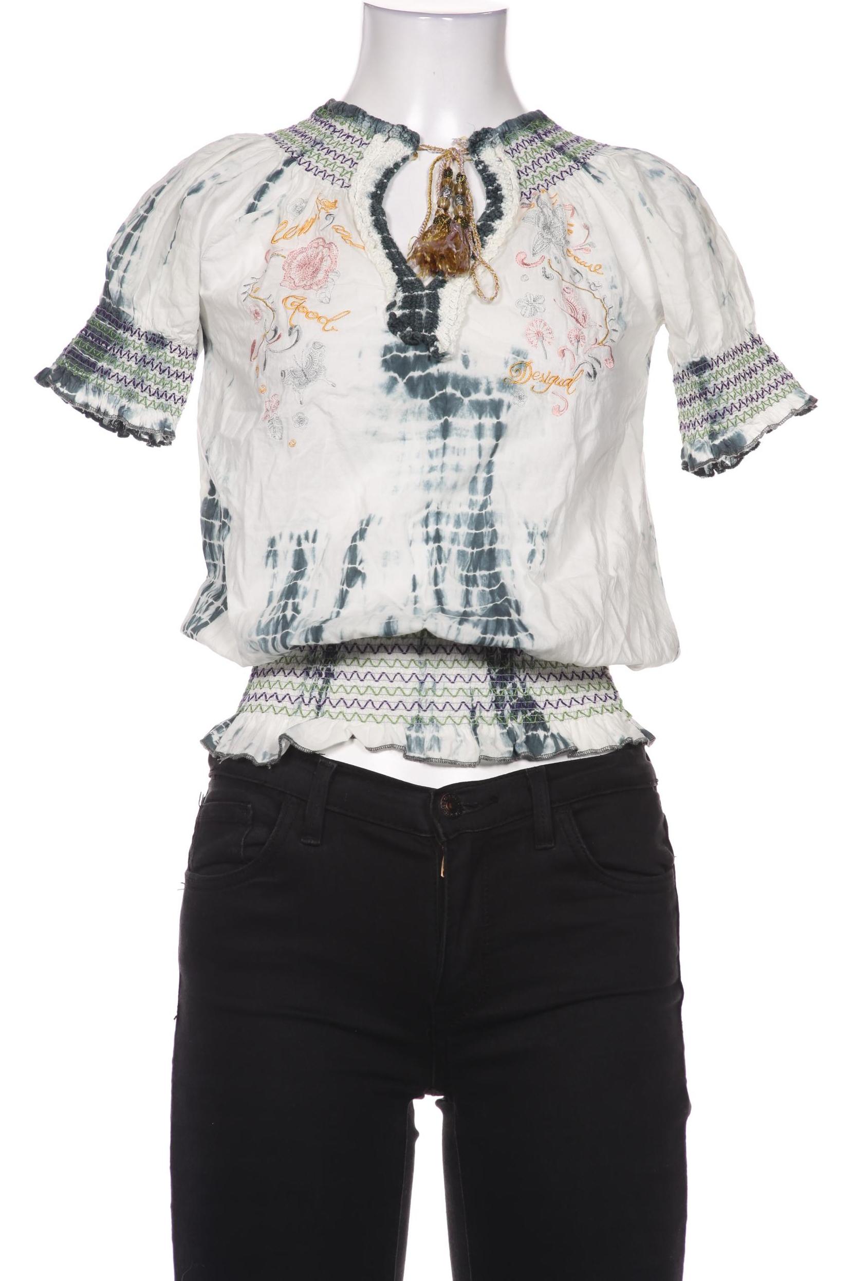 

Desigual Damen Bluse, grün, Gr. 34