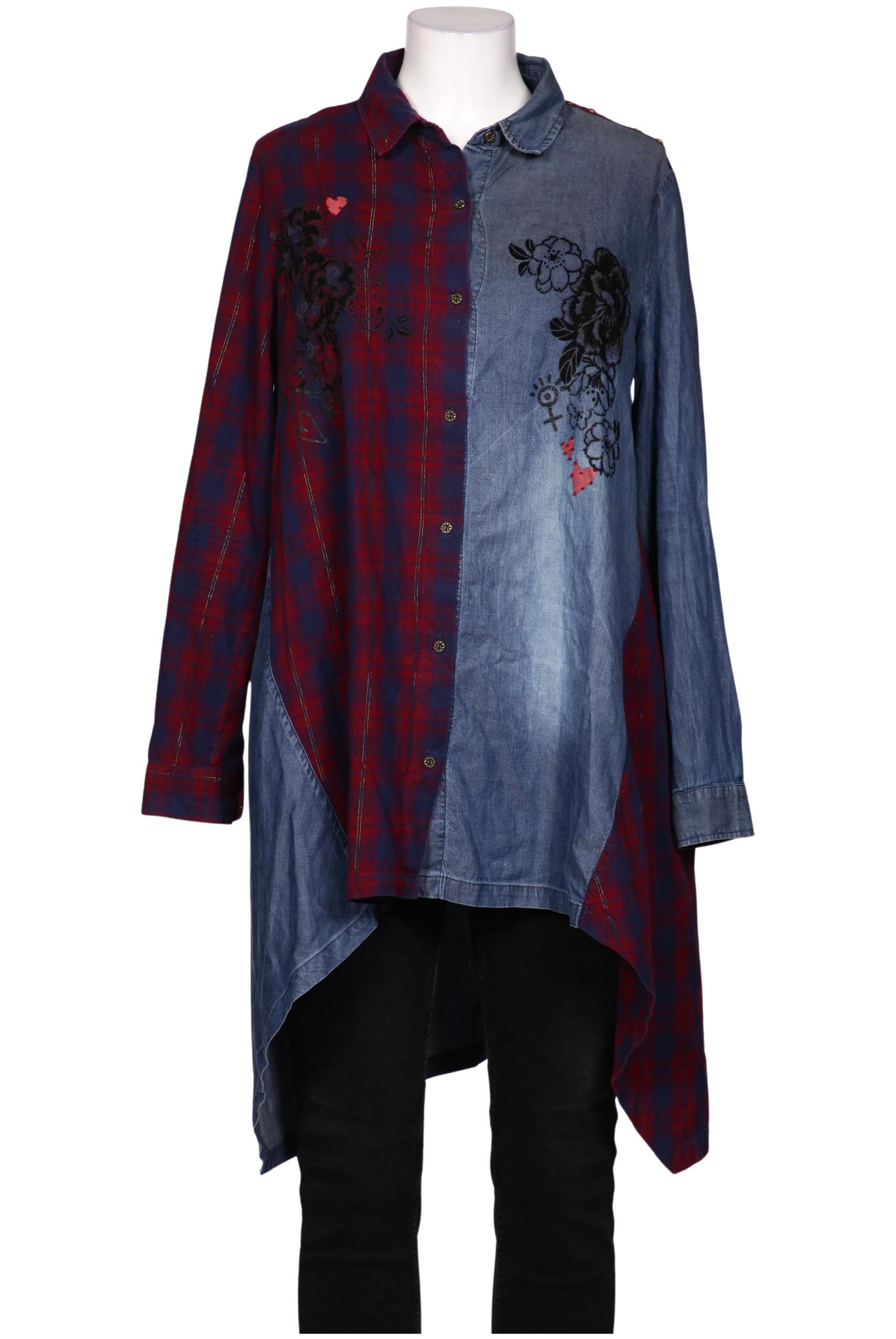 

Desigual Damen Bluse, marineblau, Gr. 46