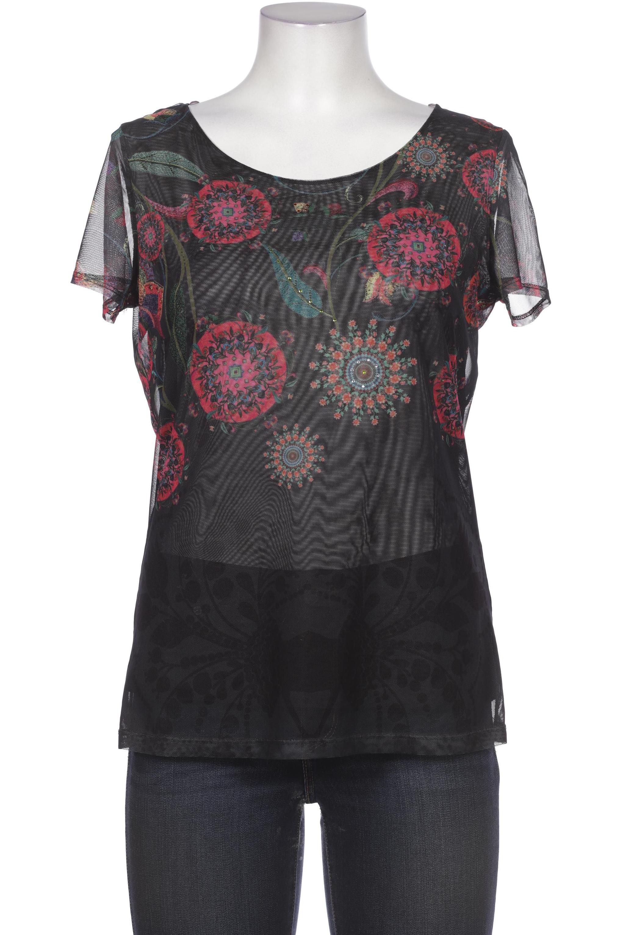 

Desigual Damen Bluse, schwarz, Gr. 42