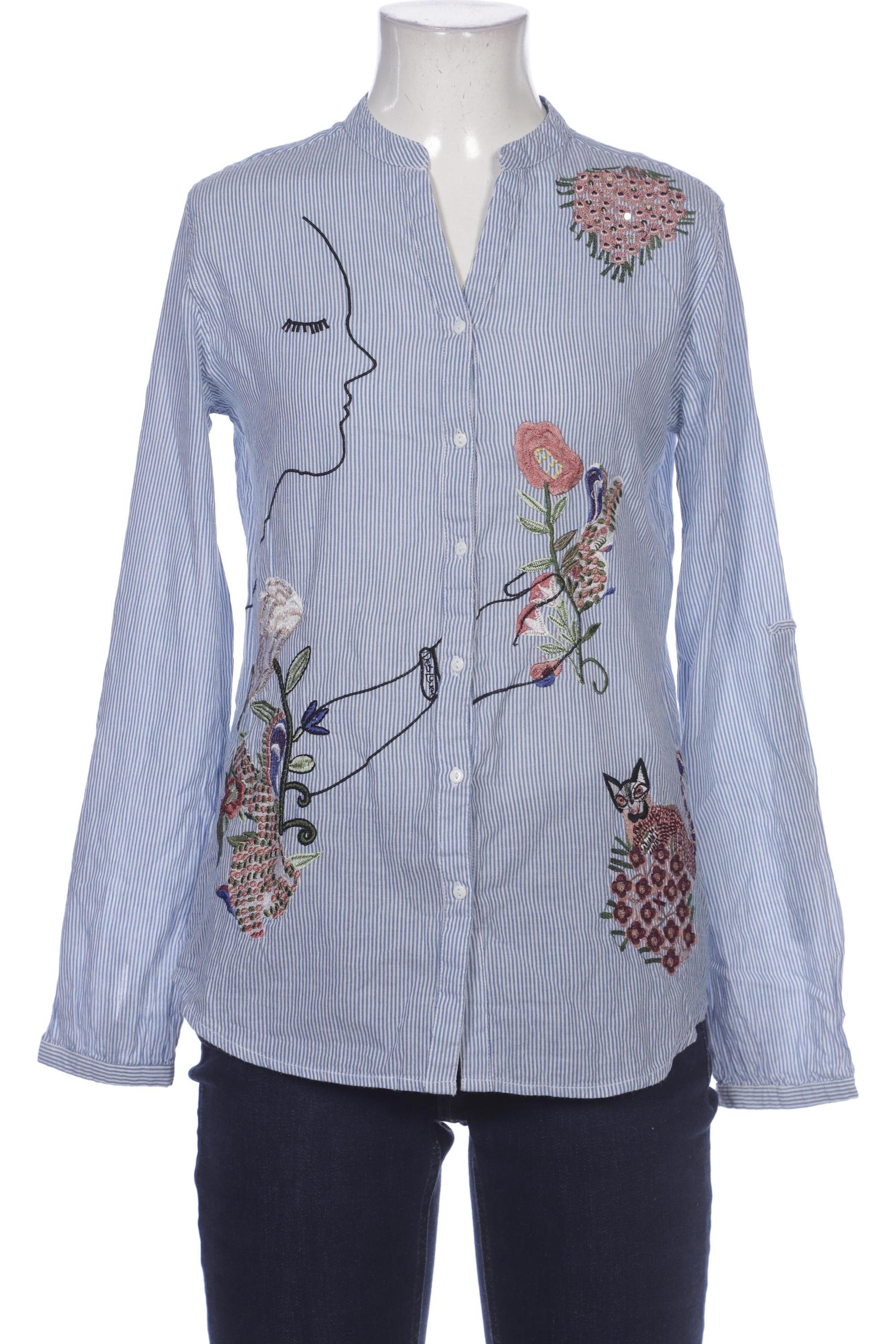 

Desigual Damen Bluse, marineblau, Gr. 38