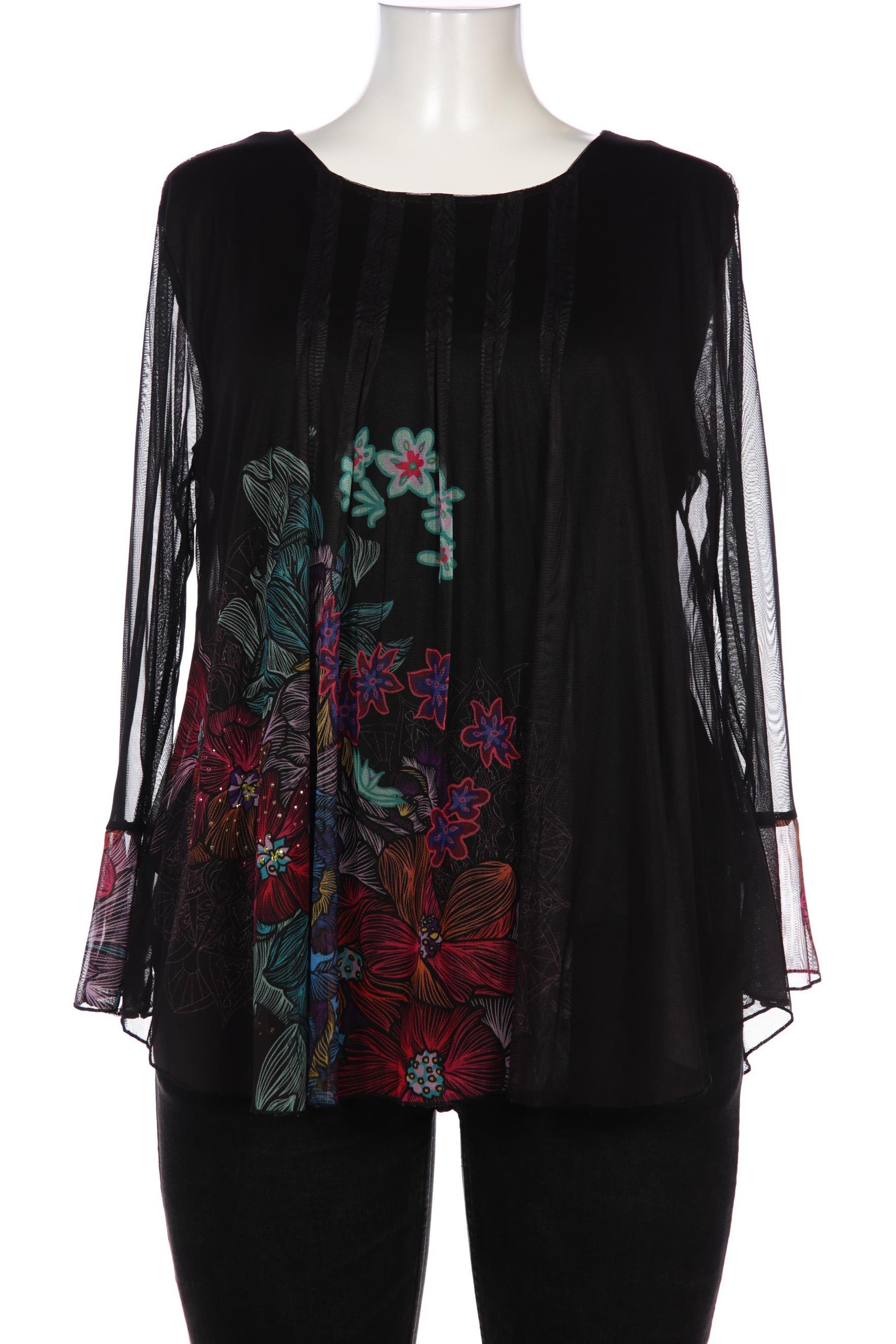 

Desigual Damen Bluse, schwarz, Gr. 44