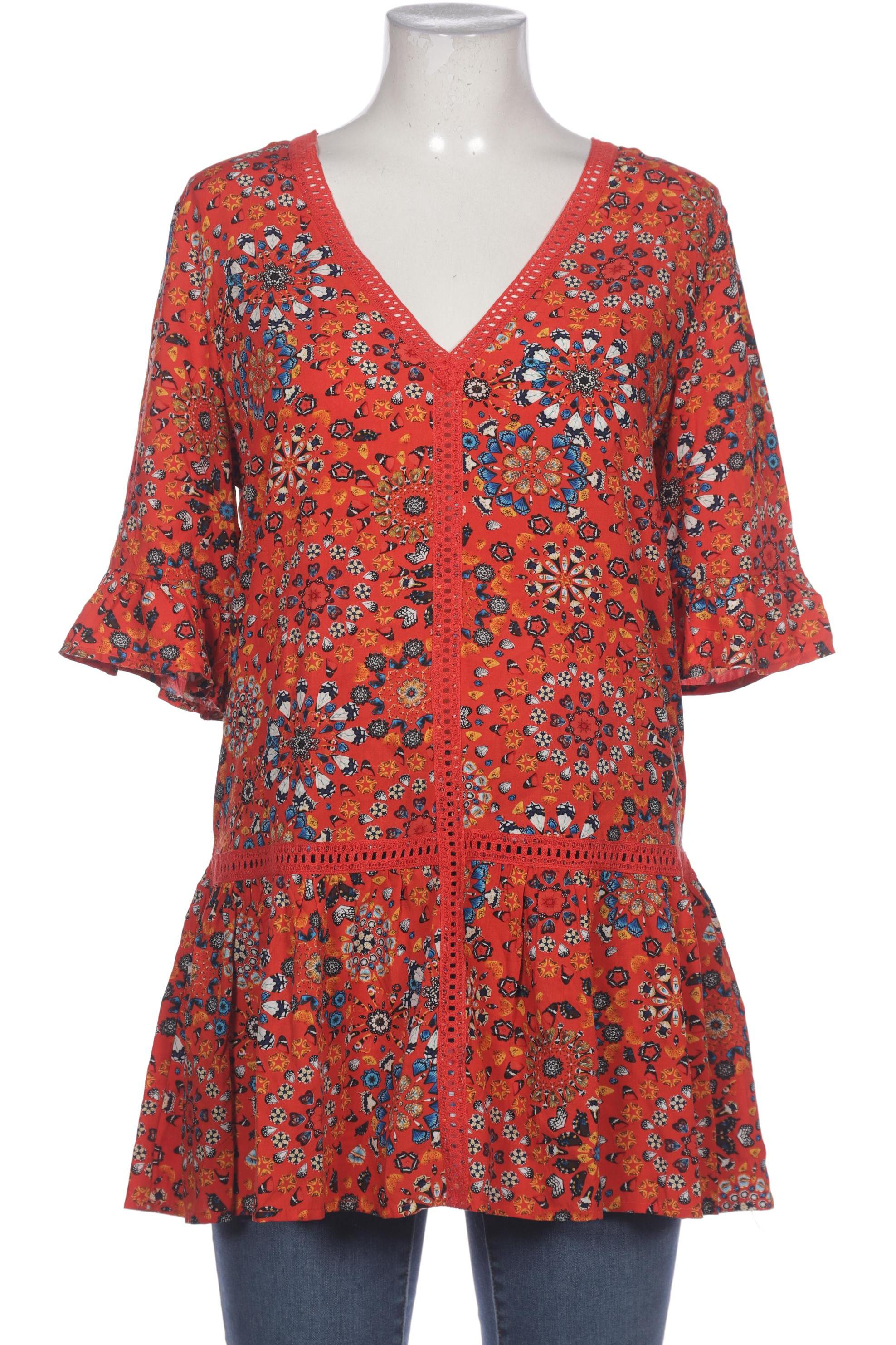 

Desigual Damen Bluse, orange, Gr. 38