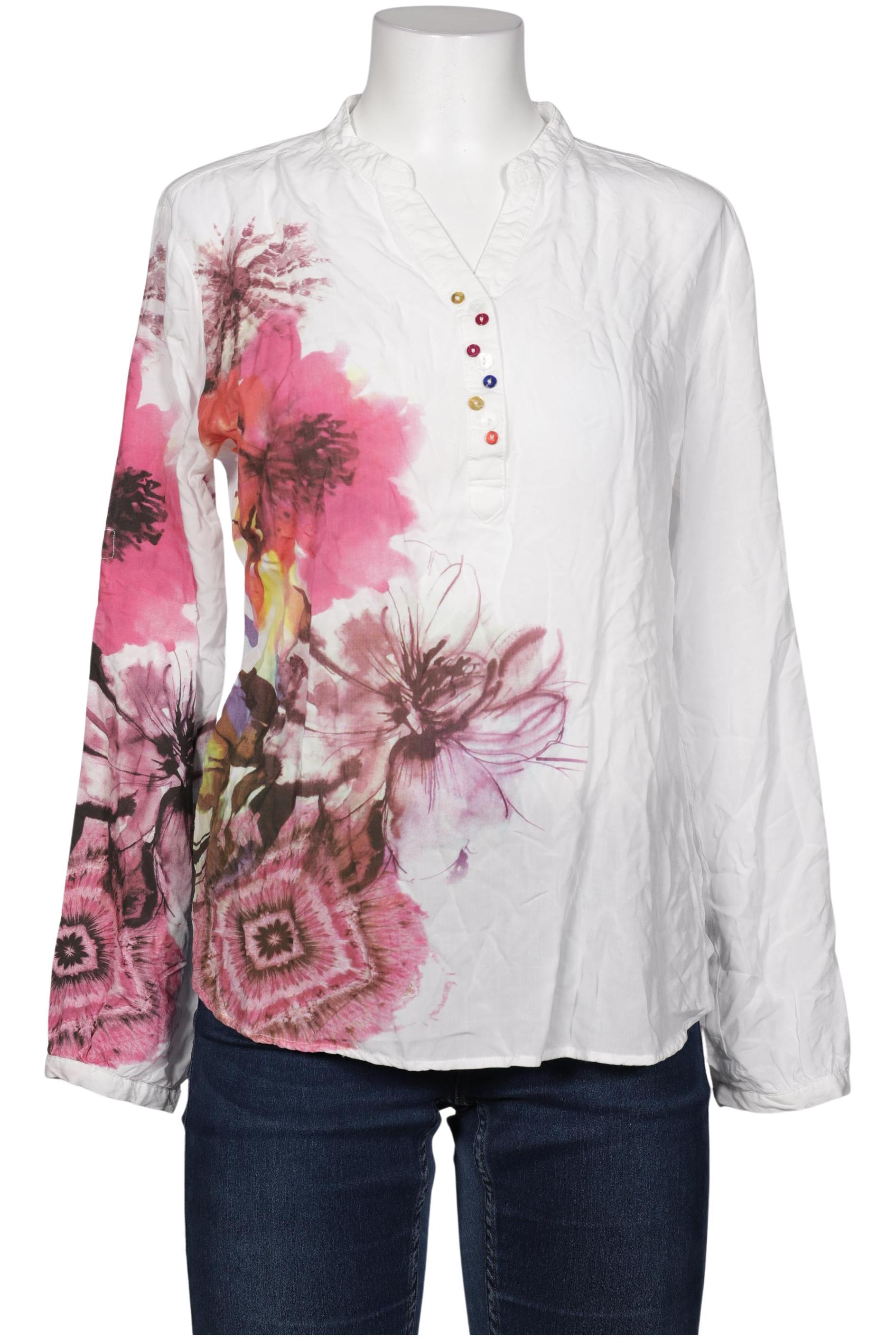 

Desigual Damen Bluse, weiß, Gr. 42
