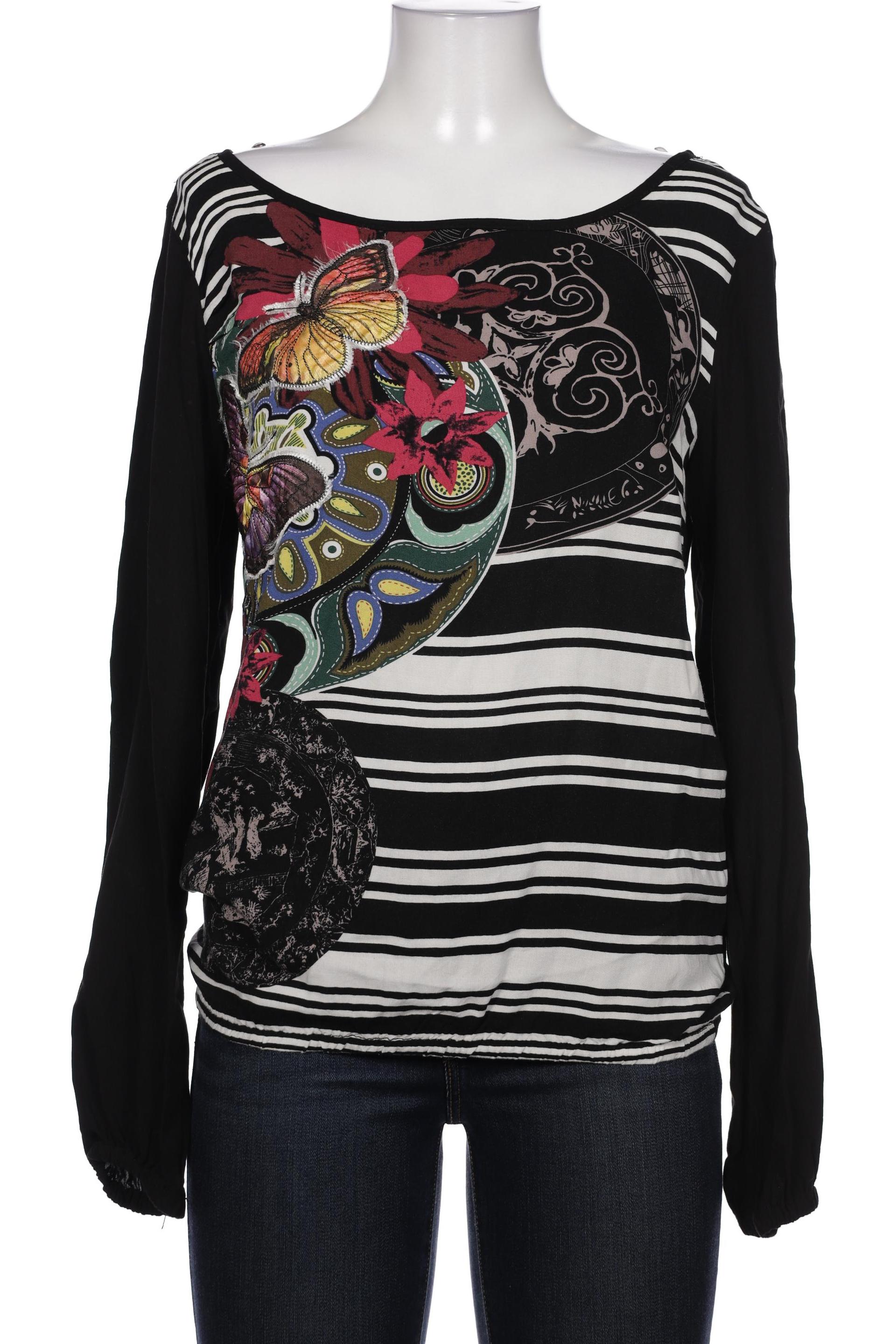 

Desigual Damen Bluse, schwarz, Gr. 38
