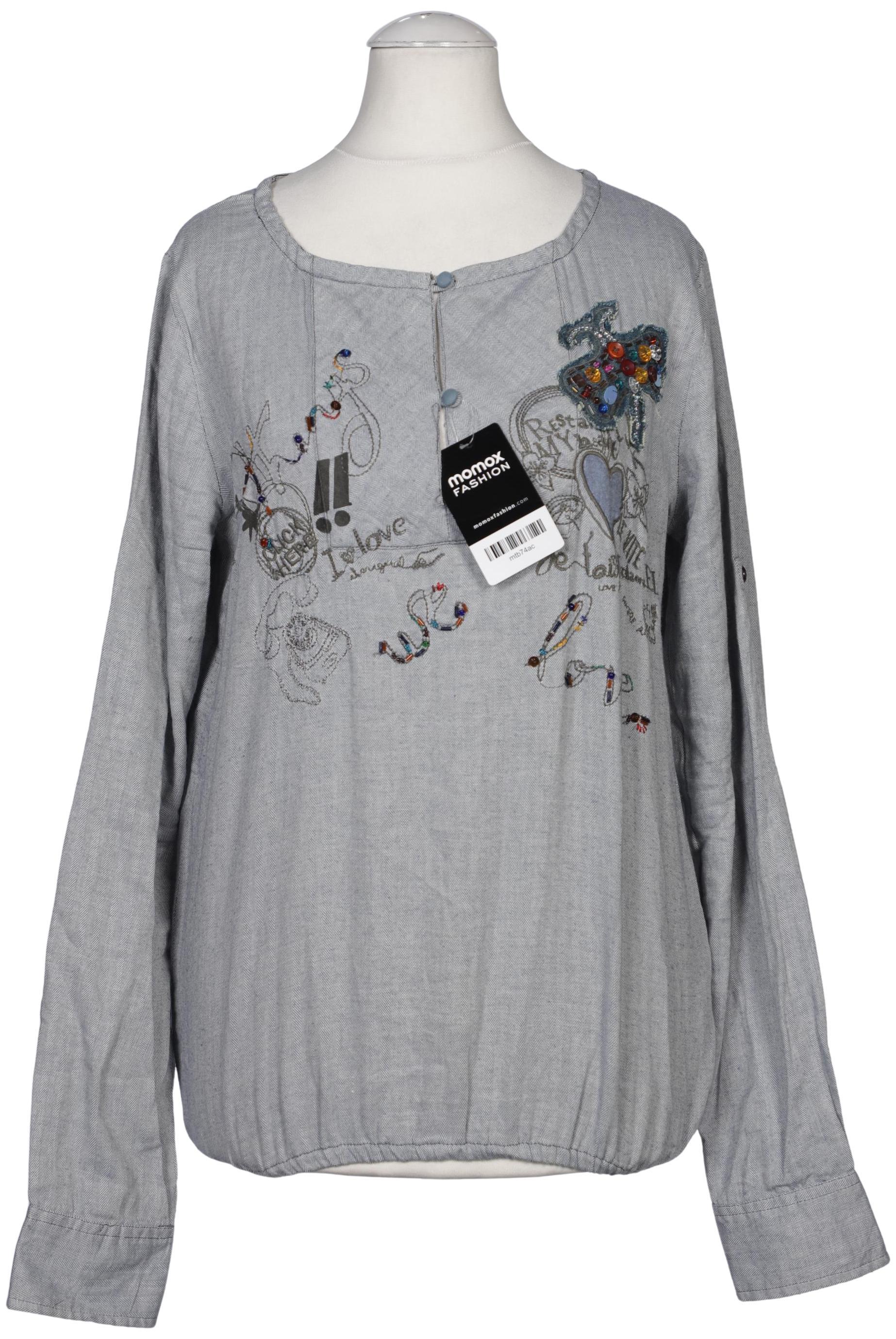

Desigual Damen Bluse, grau, Gr. 36