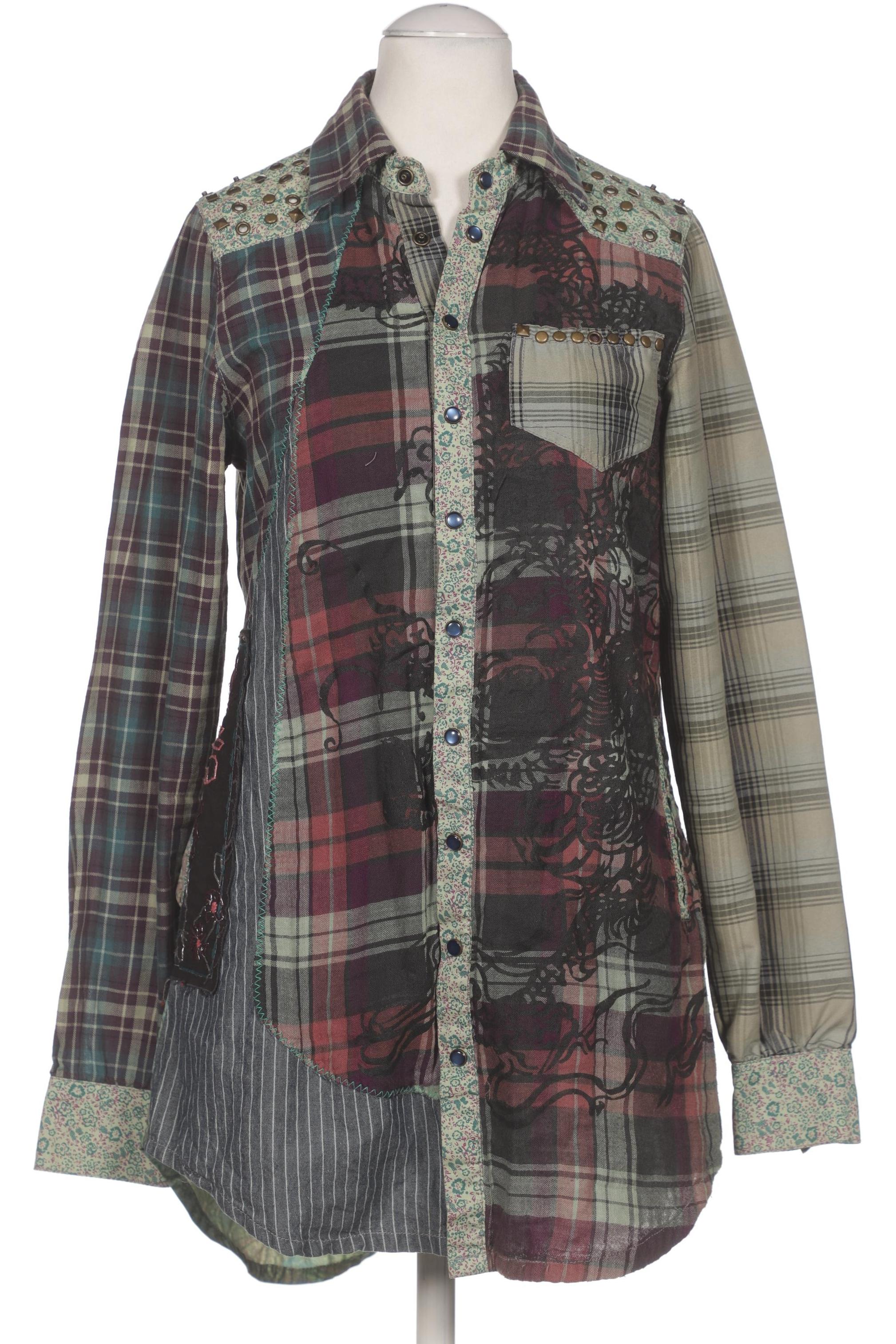 

Desigual Damen Bluse, grün, Gr. 36