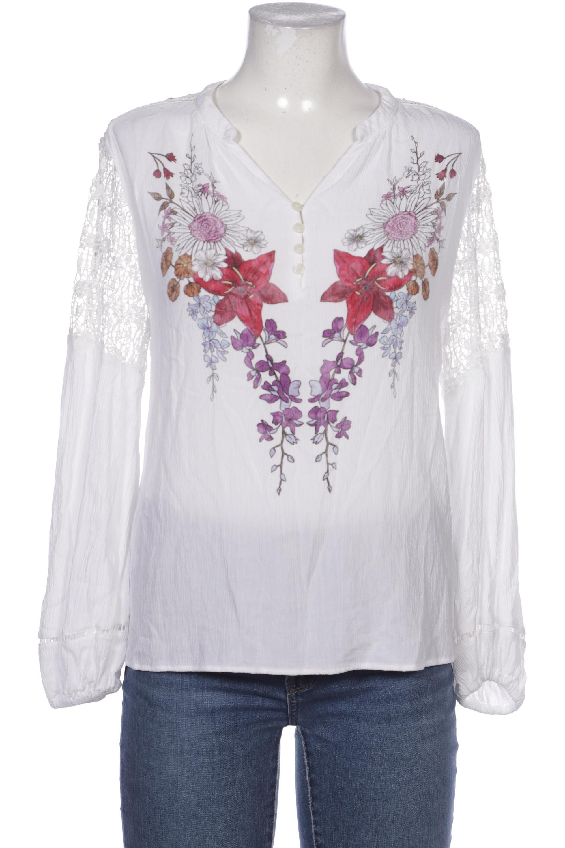 

Desigual Damen Bluse, weiß, Gr. 38
