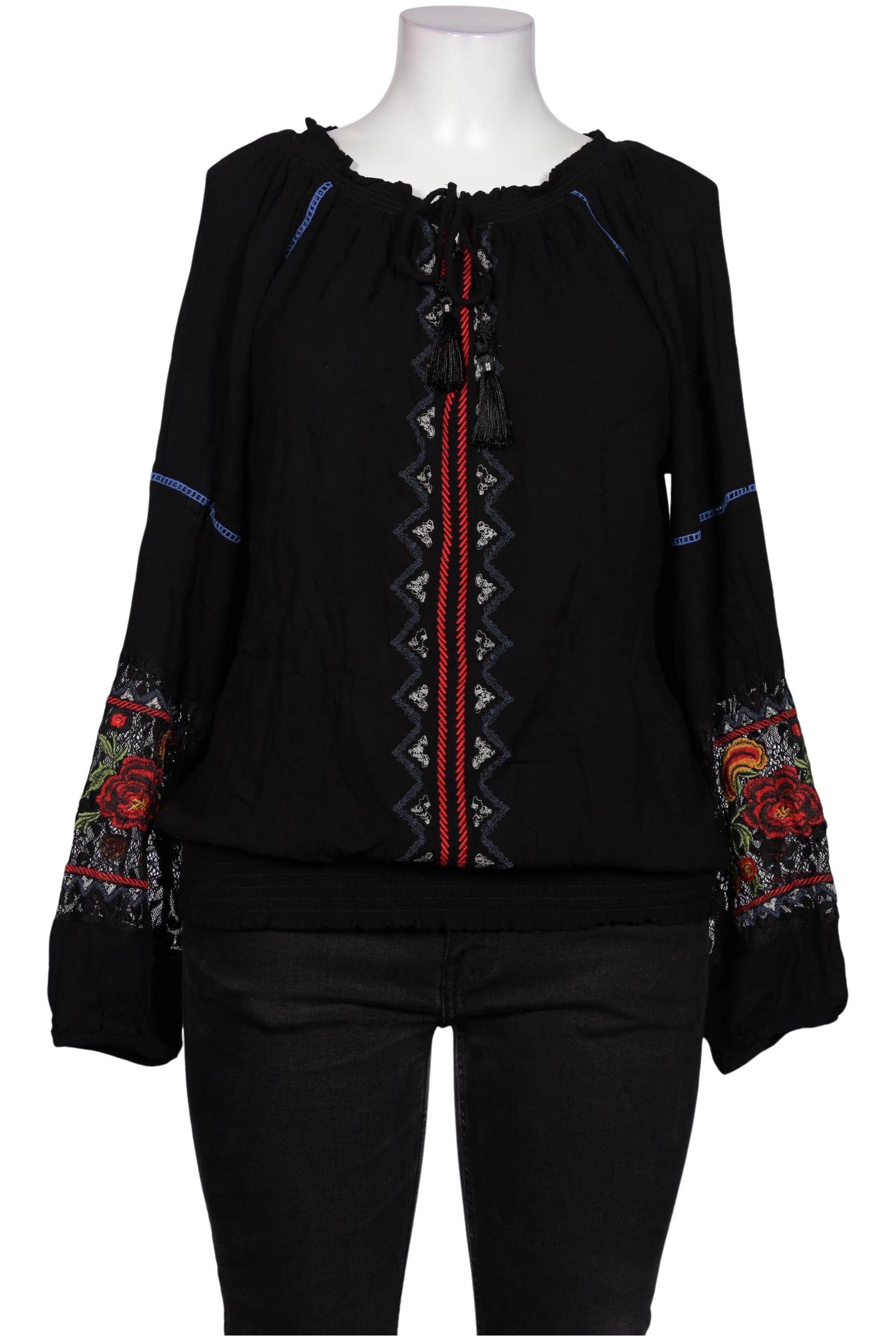 

Desigual Damen Bluse, schwarz, Gr. 46