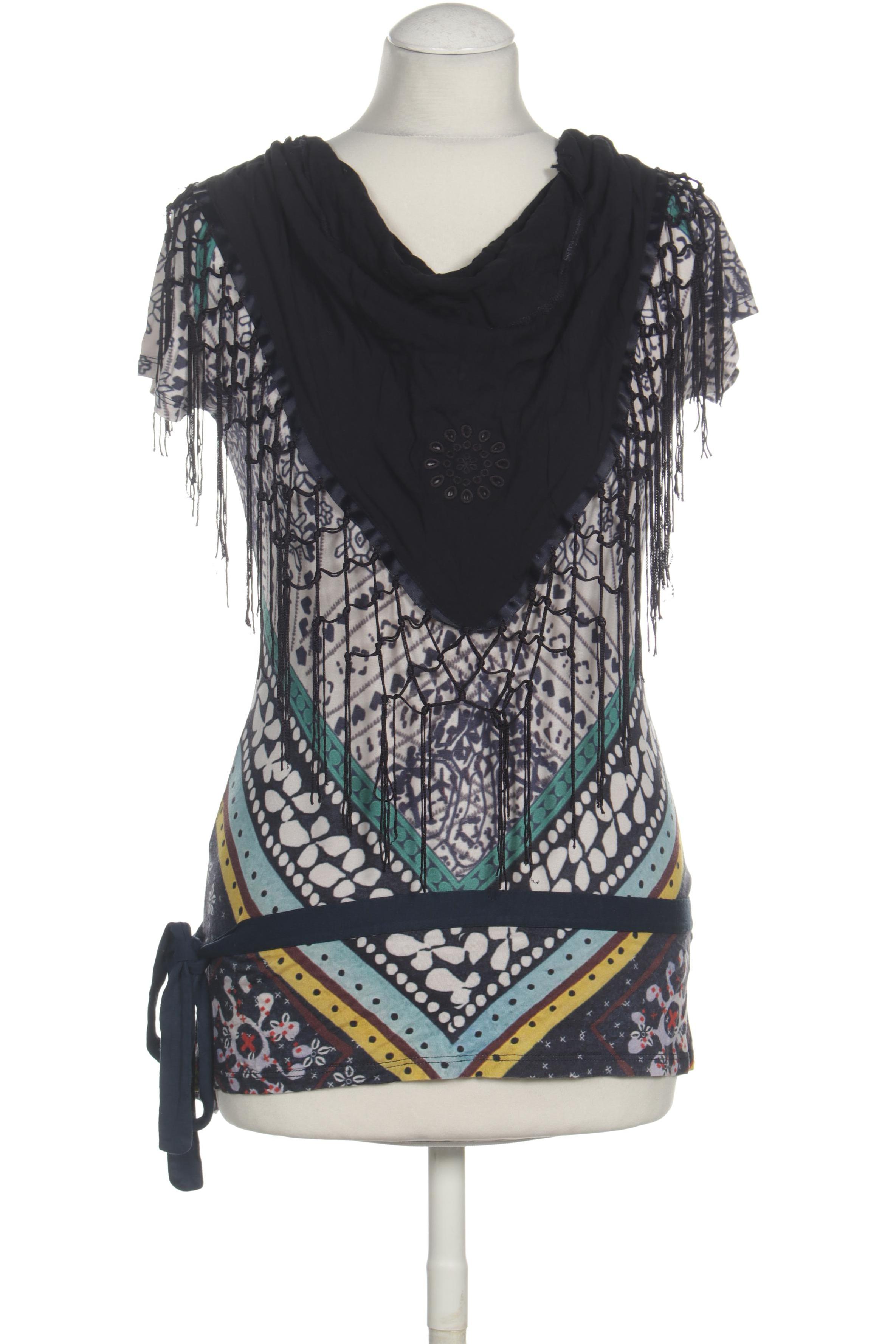 

Desigual Damen Bluse, blau, Gr. 36