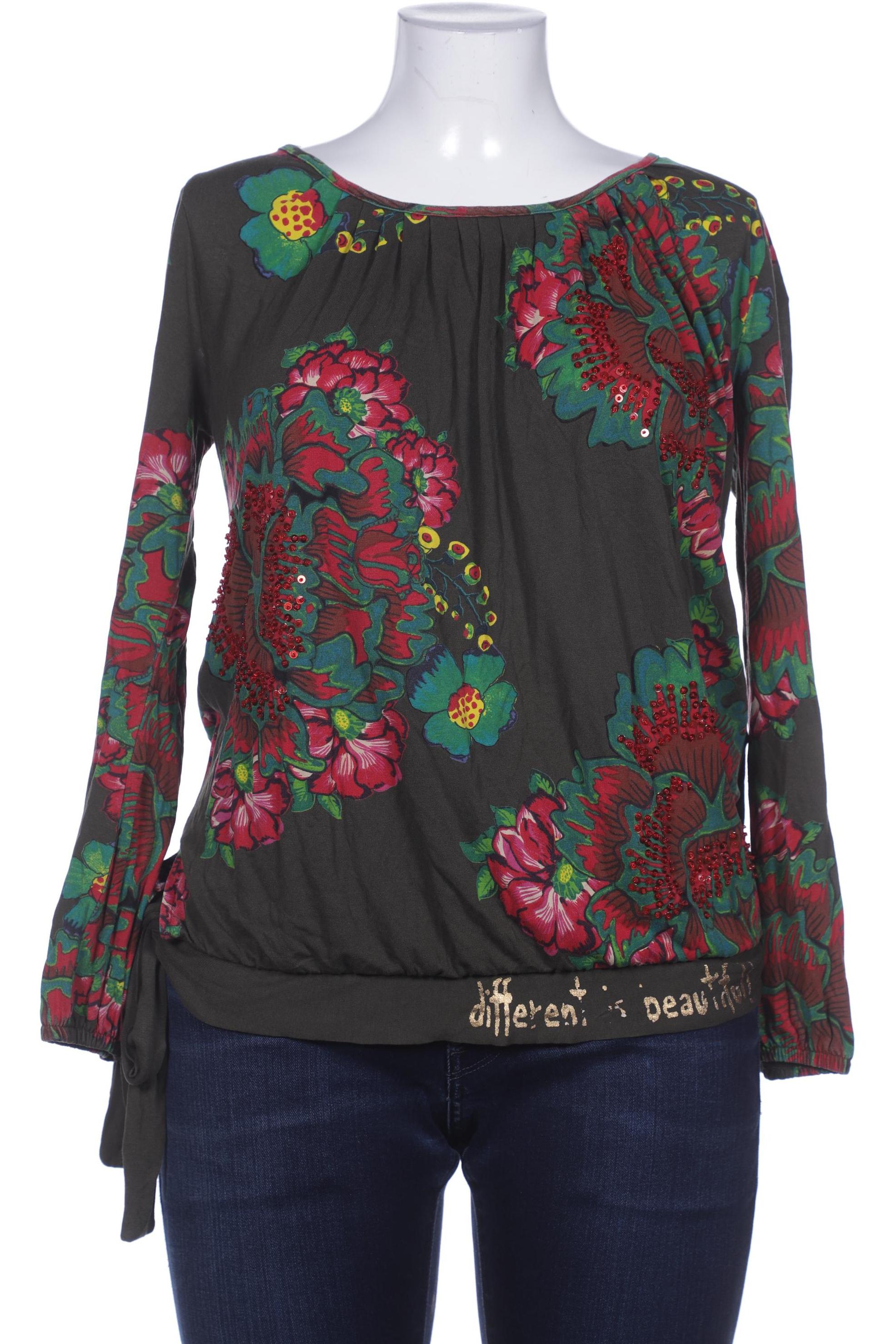 

Desigual Damen Bluse, grün, Gr. 38