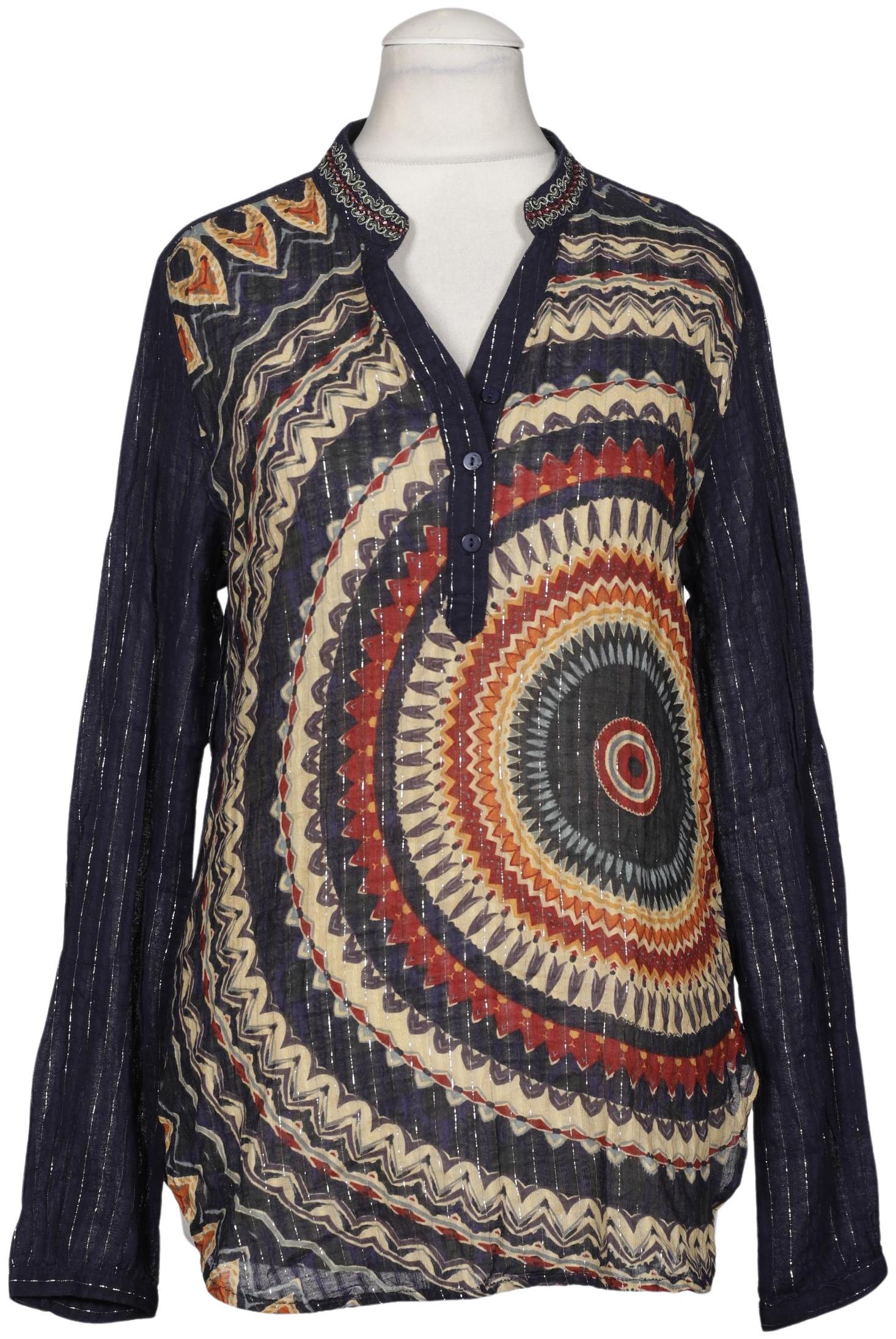 

Desigual Damen Bluse, marineblau, Gr. 36
