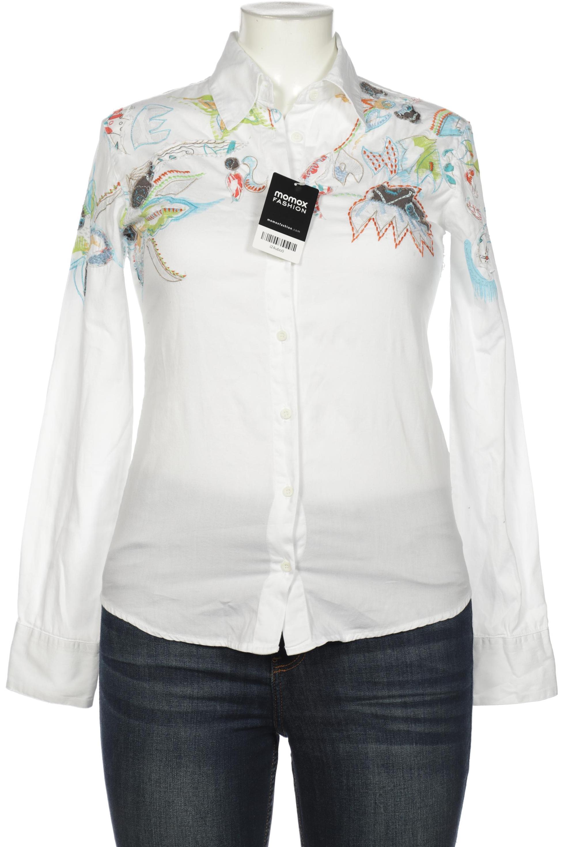 

Desigual Damen Bluse, weiß, Gr. 40