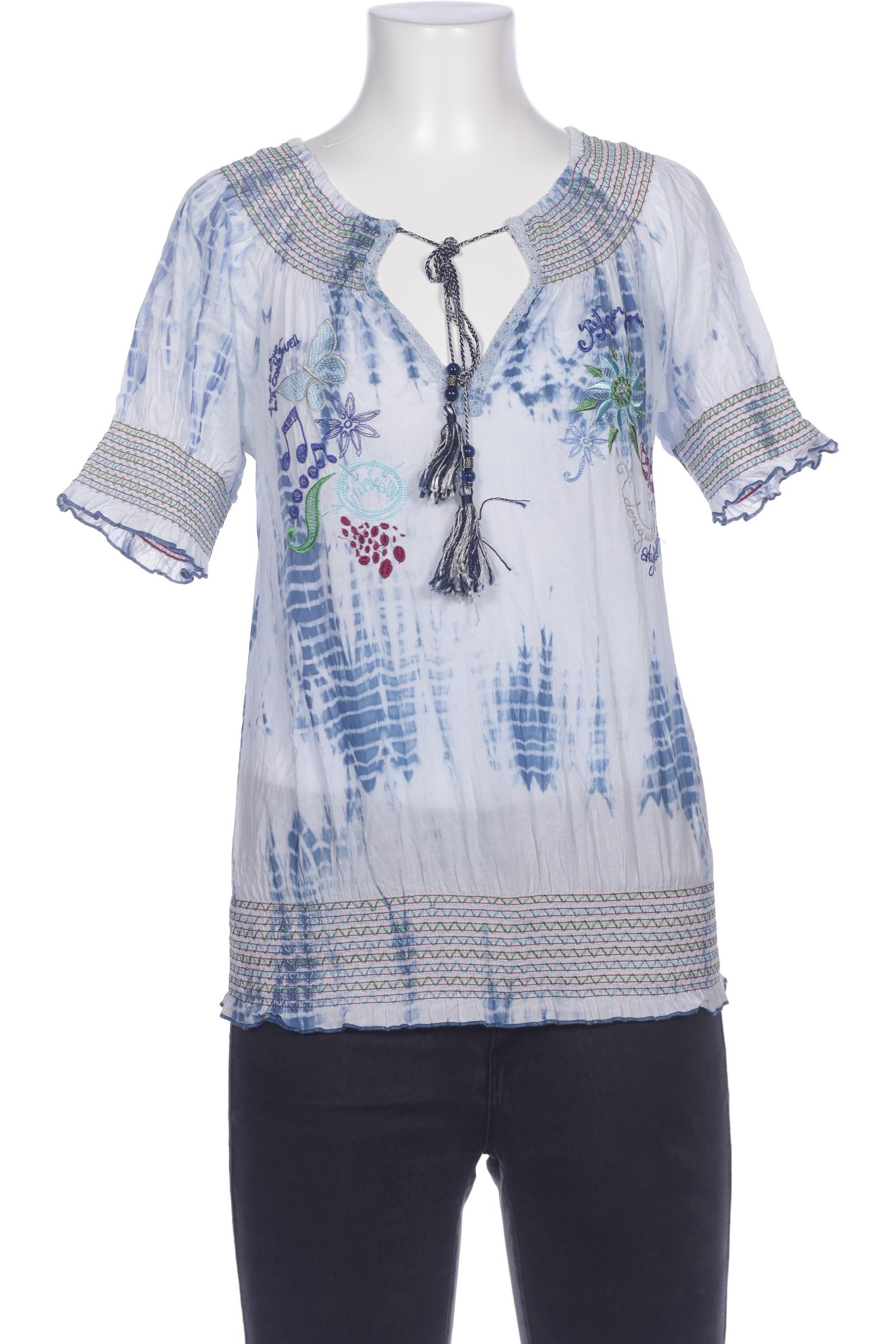 

Desigual Damen Bluse, hellblau, Gr. 36