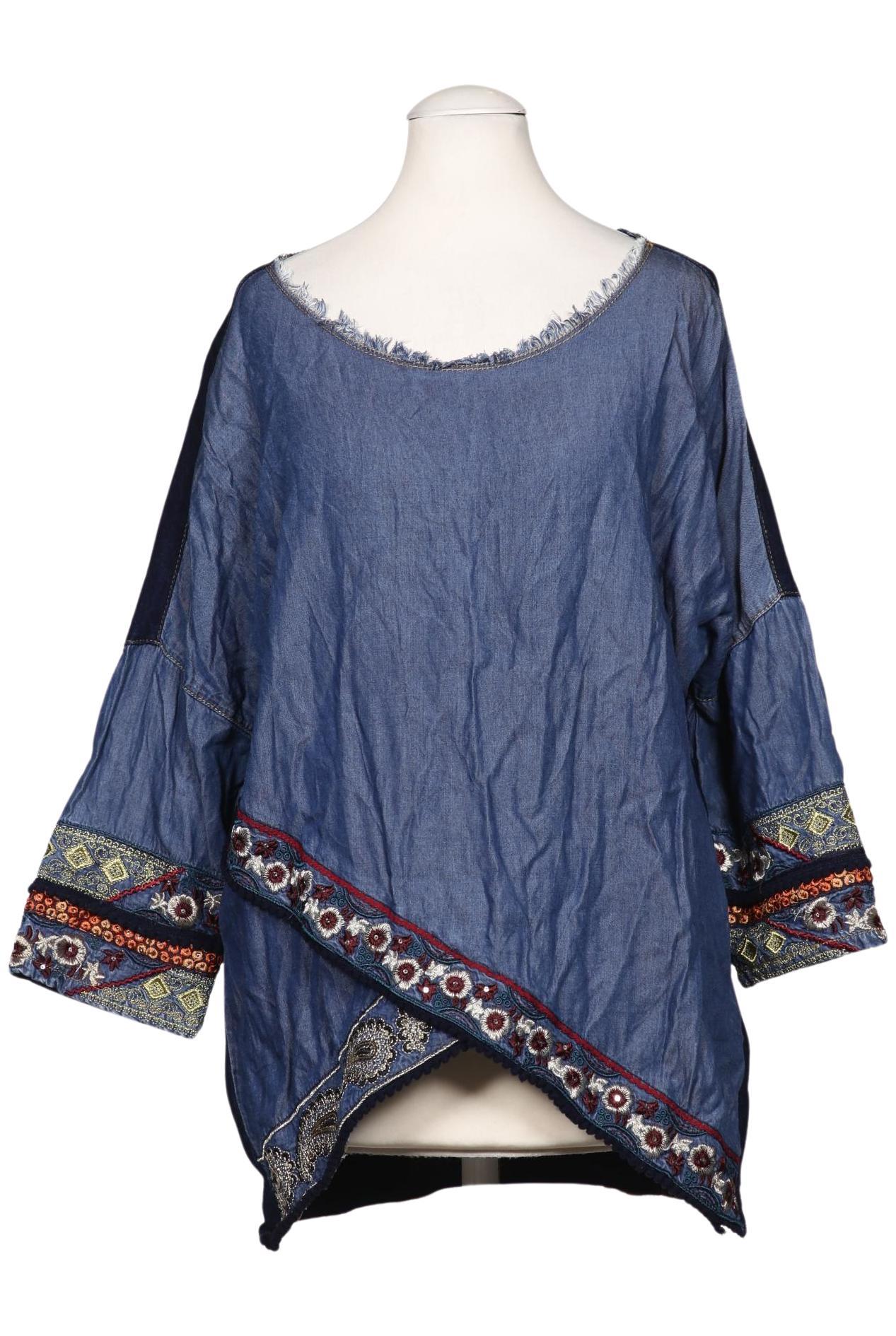 

Desigual Damen Bluse, marineblau, Gr. 38