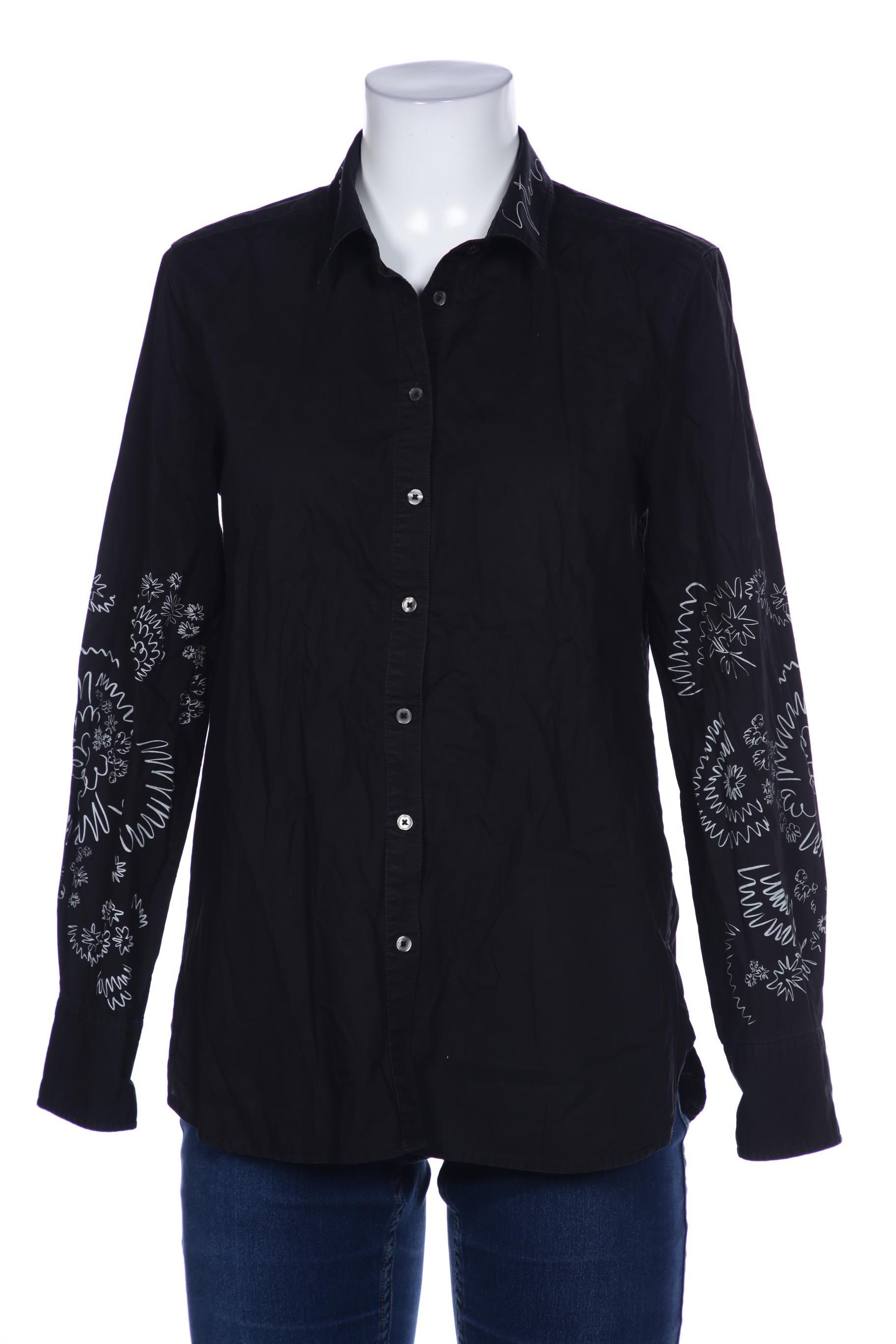 

Desigual Damen Bluse, schwarz, Gr. 38