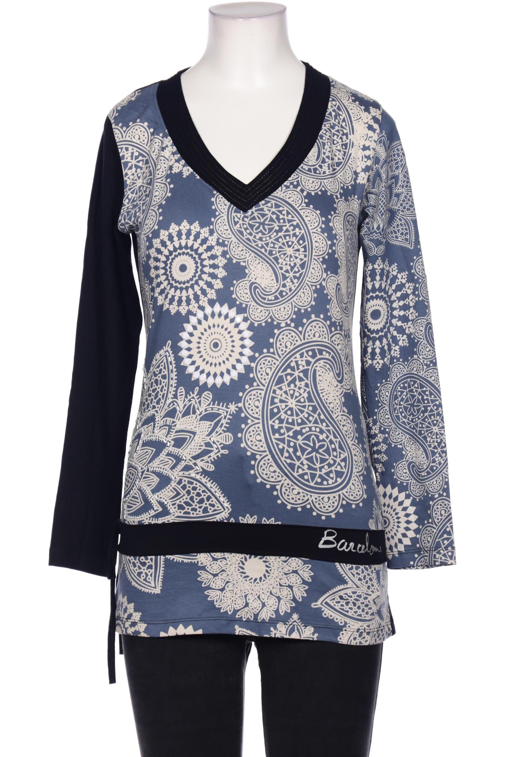 

Desigual Damen Bluse, marineblau, Gr. 36