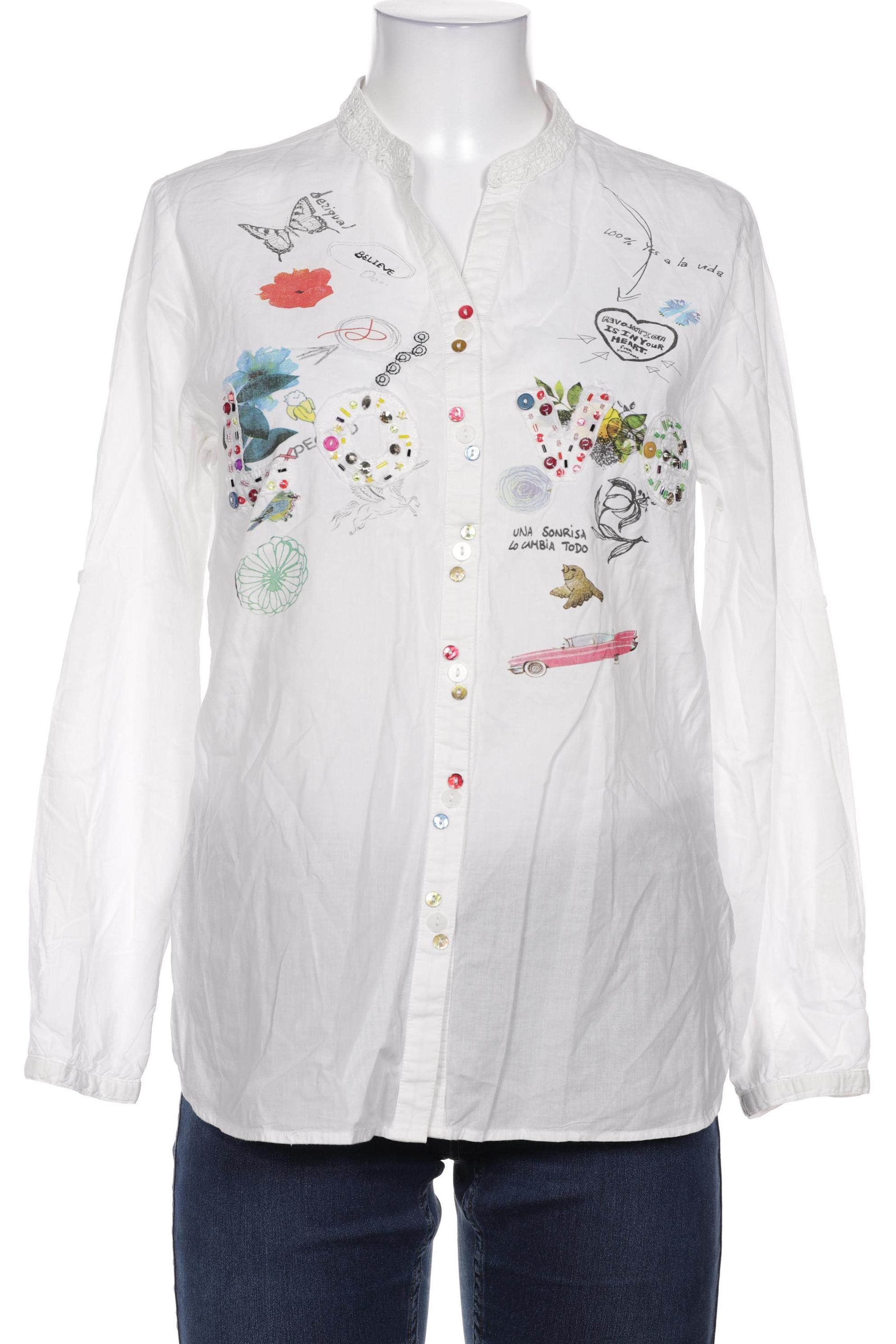 

Desigual Damen Bluse, weiß