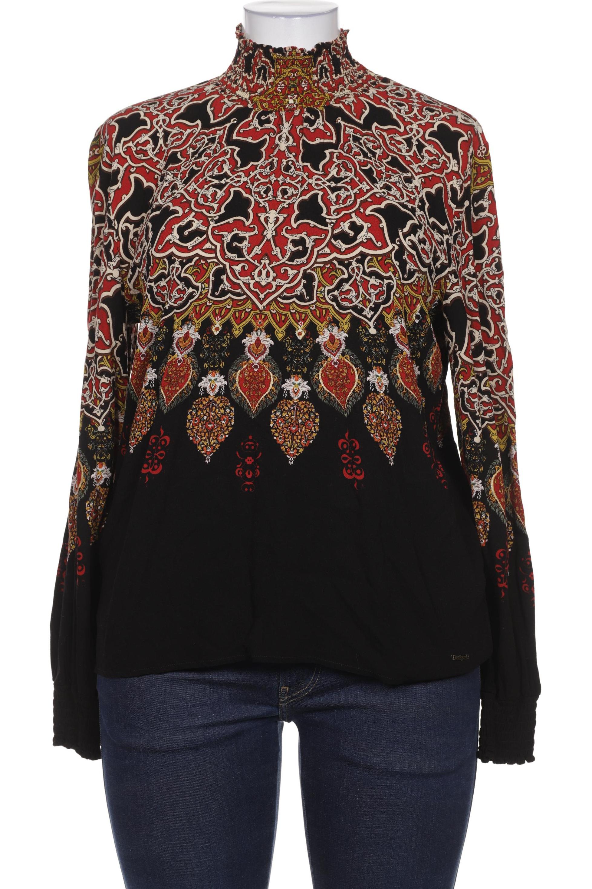 

Desigual Damen Bluse, schwarz, Gr. 44