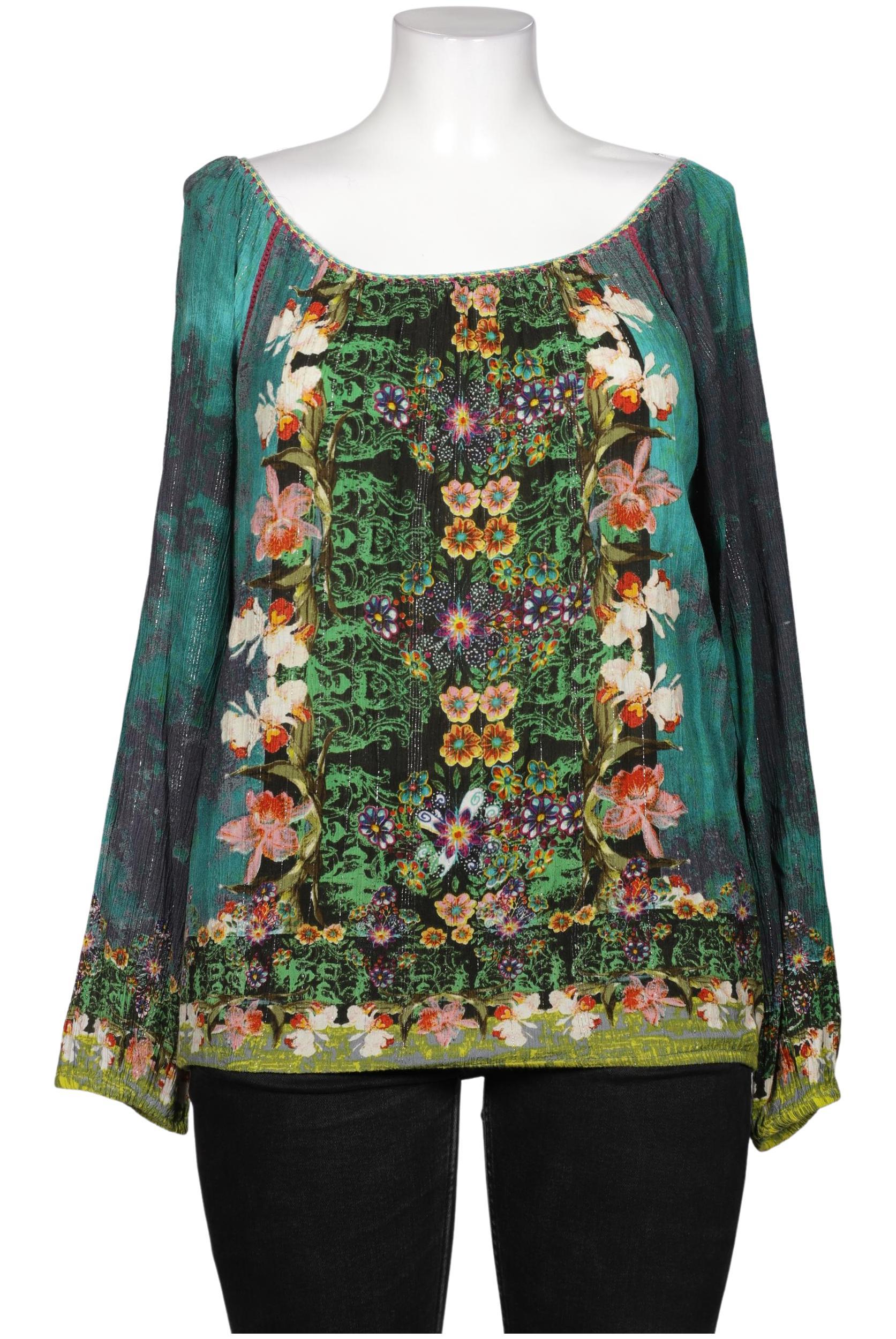

Desigual Damen Bluse, grün, Gr. 44