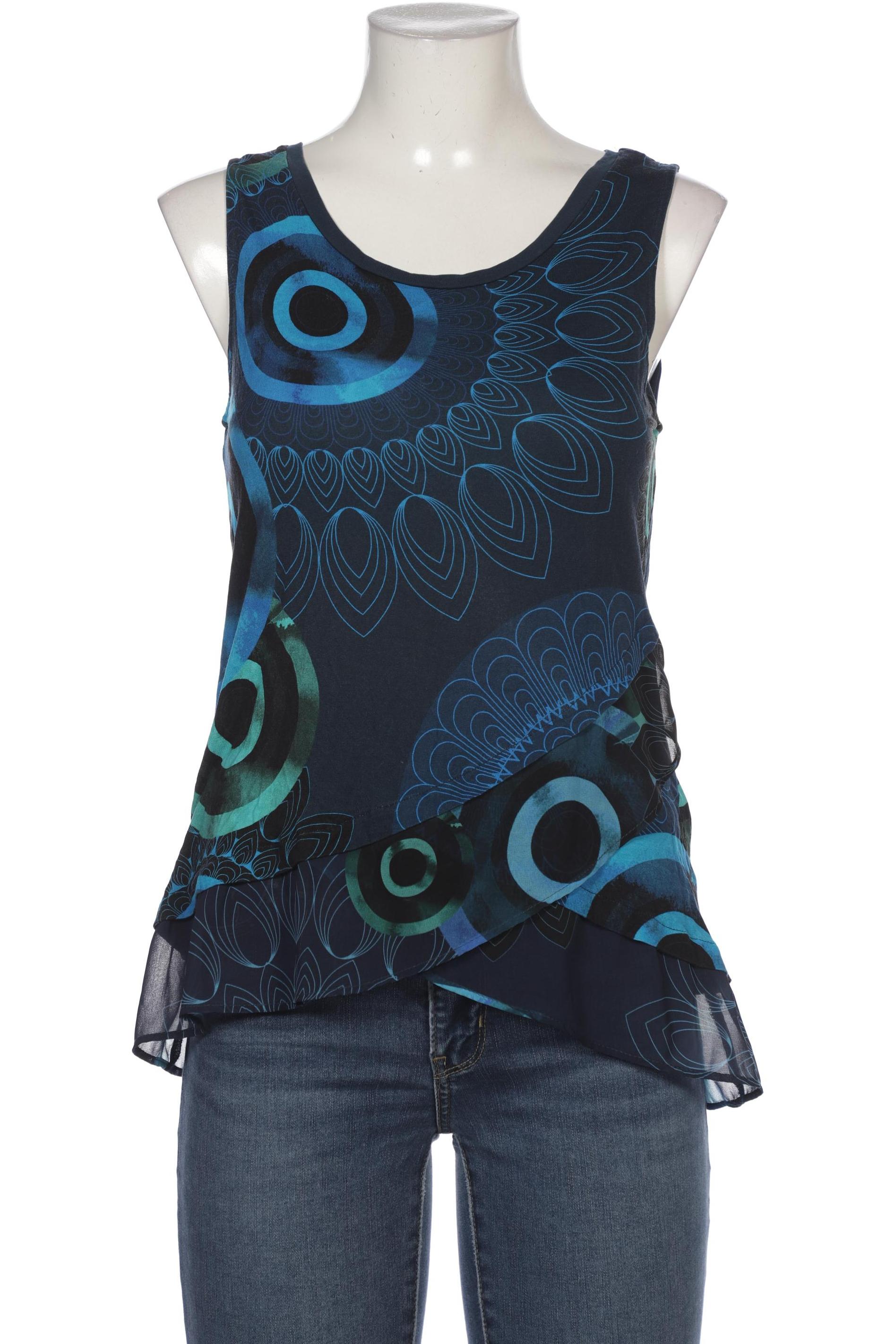 

Desigual Damen Bluse, blau