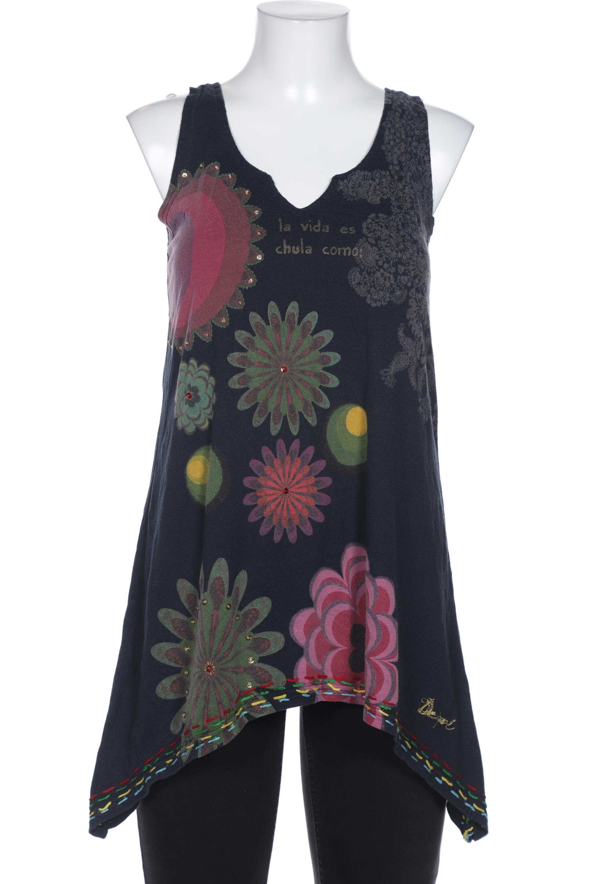 

Desigual Damen Bluse, marineblau