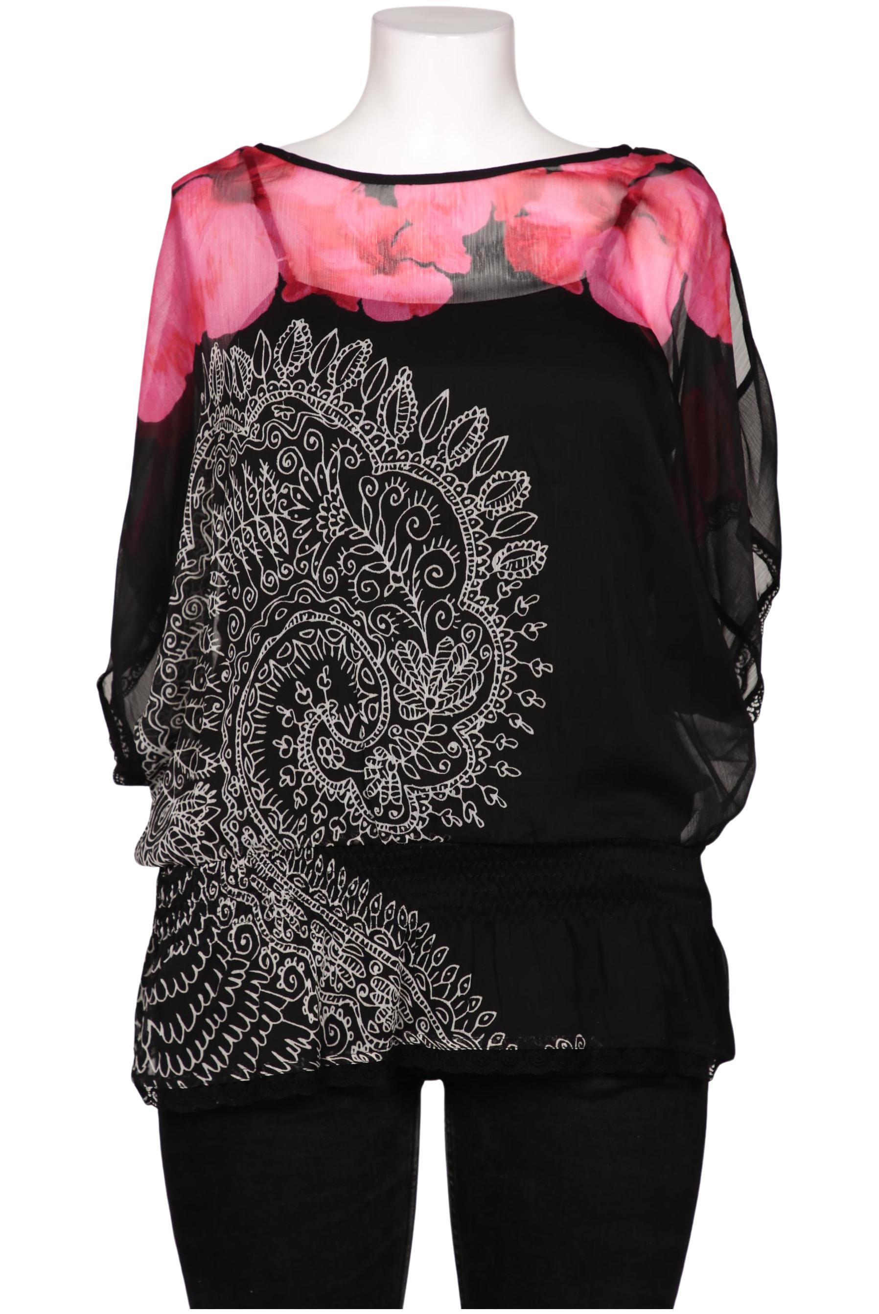 

Desigual Damen Bluse, schwarz, Gr. 44