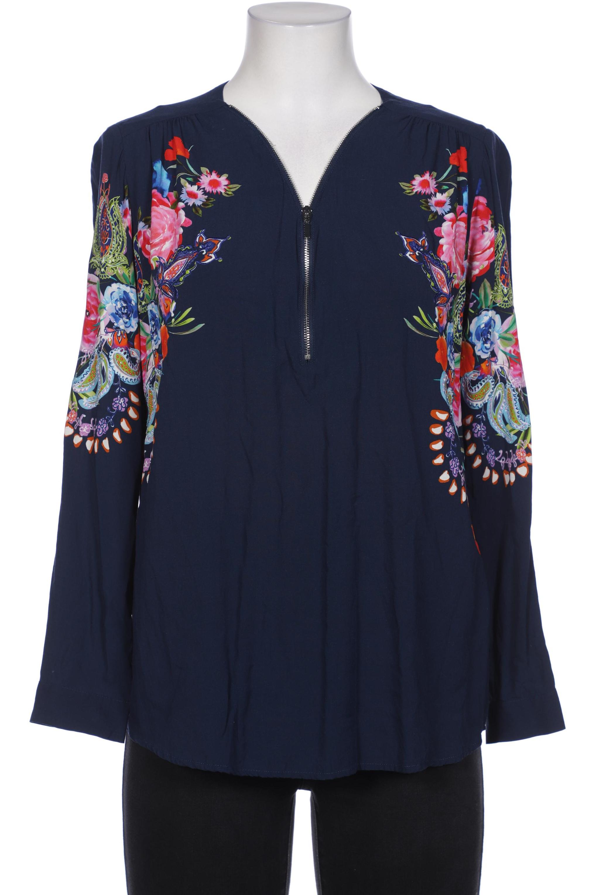 

Desigual Damen Bluse, marineblau, Gr. 42