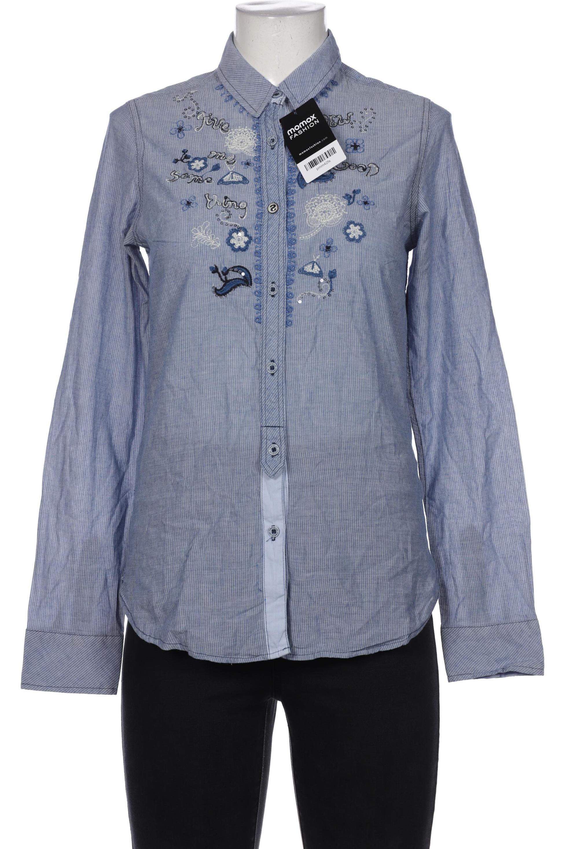 

Desigual Damen Bluse, blau, Gr. 38