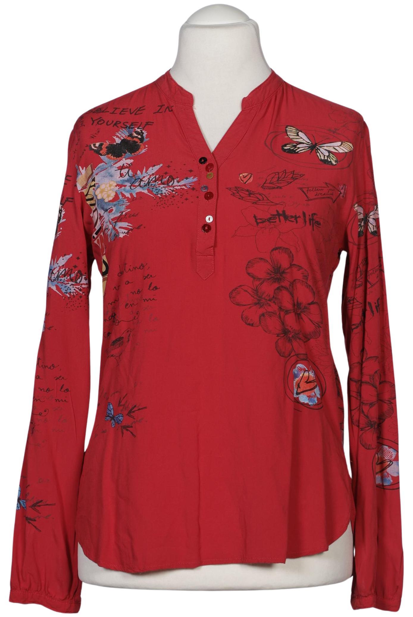 

Desigual Damen Bluse, rot, Gr. 42