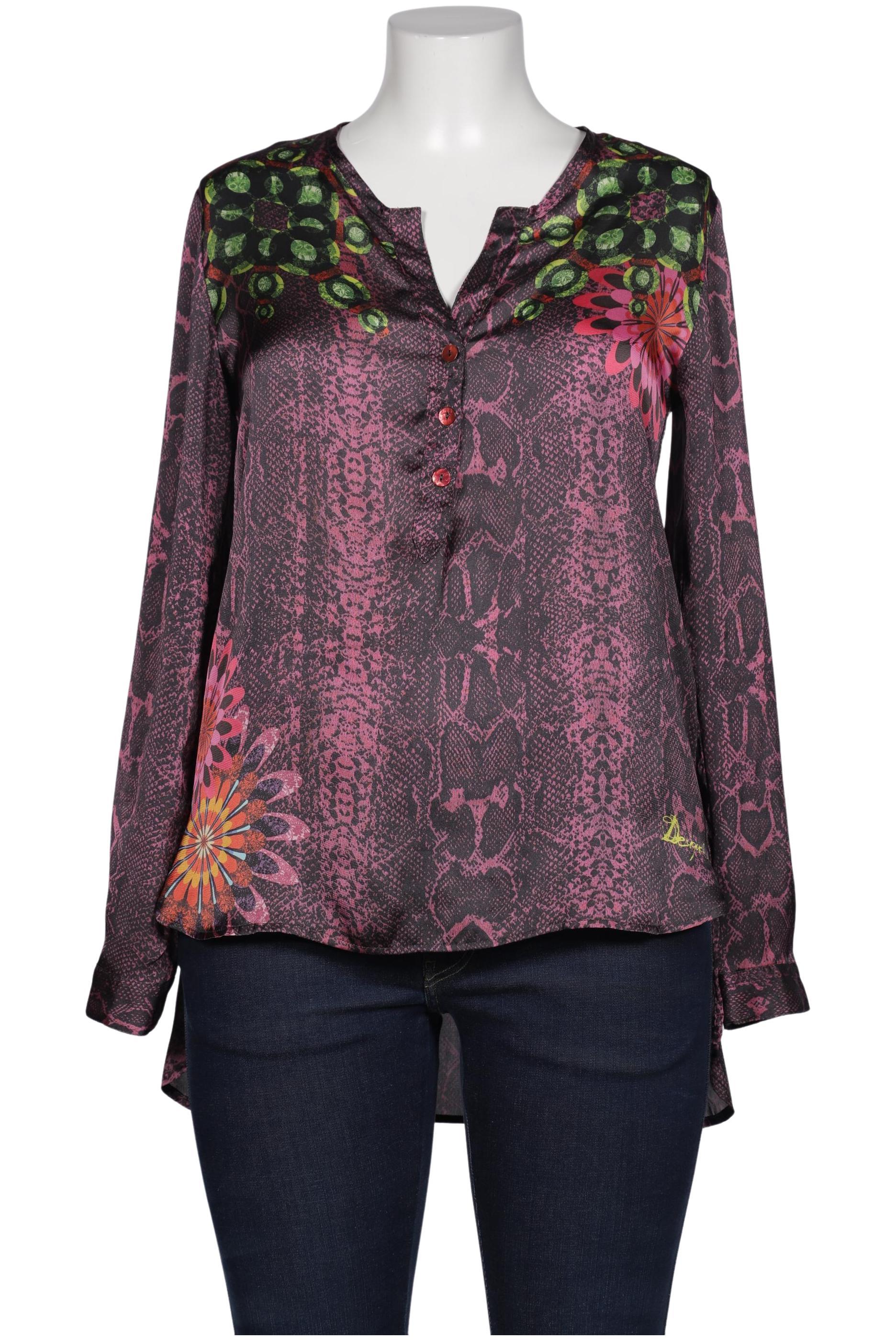 

Desigual Damen Bluse, pink, Gr. 42