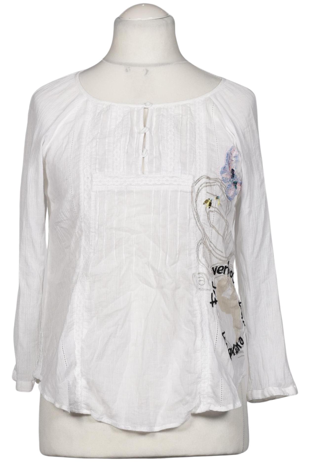

Desigual Damen Bluse, weiß, Gr. 38