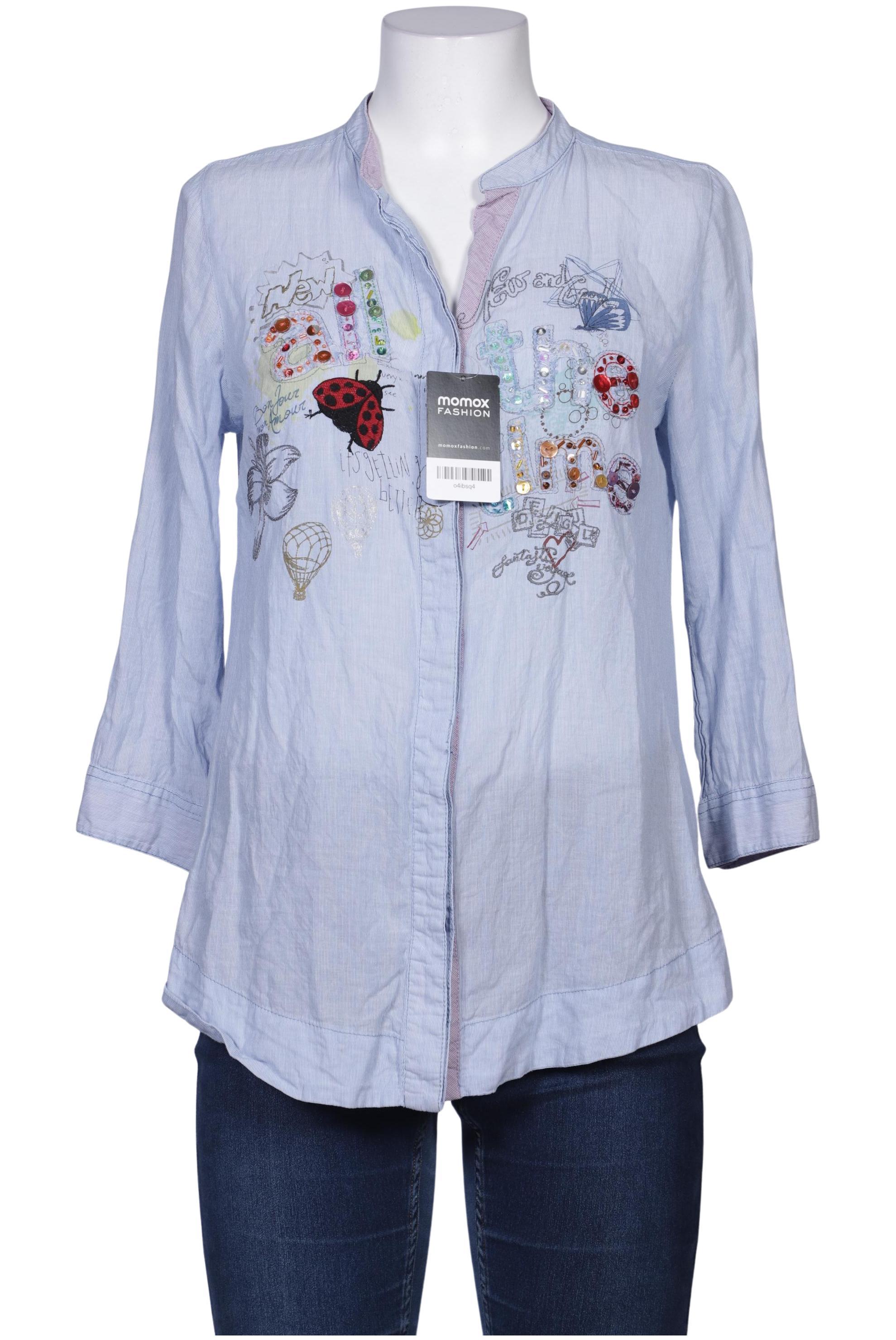 

Desigual Damen Bluse, hellblau, Gr. 38