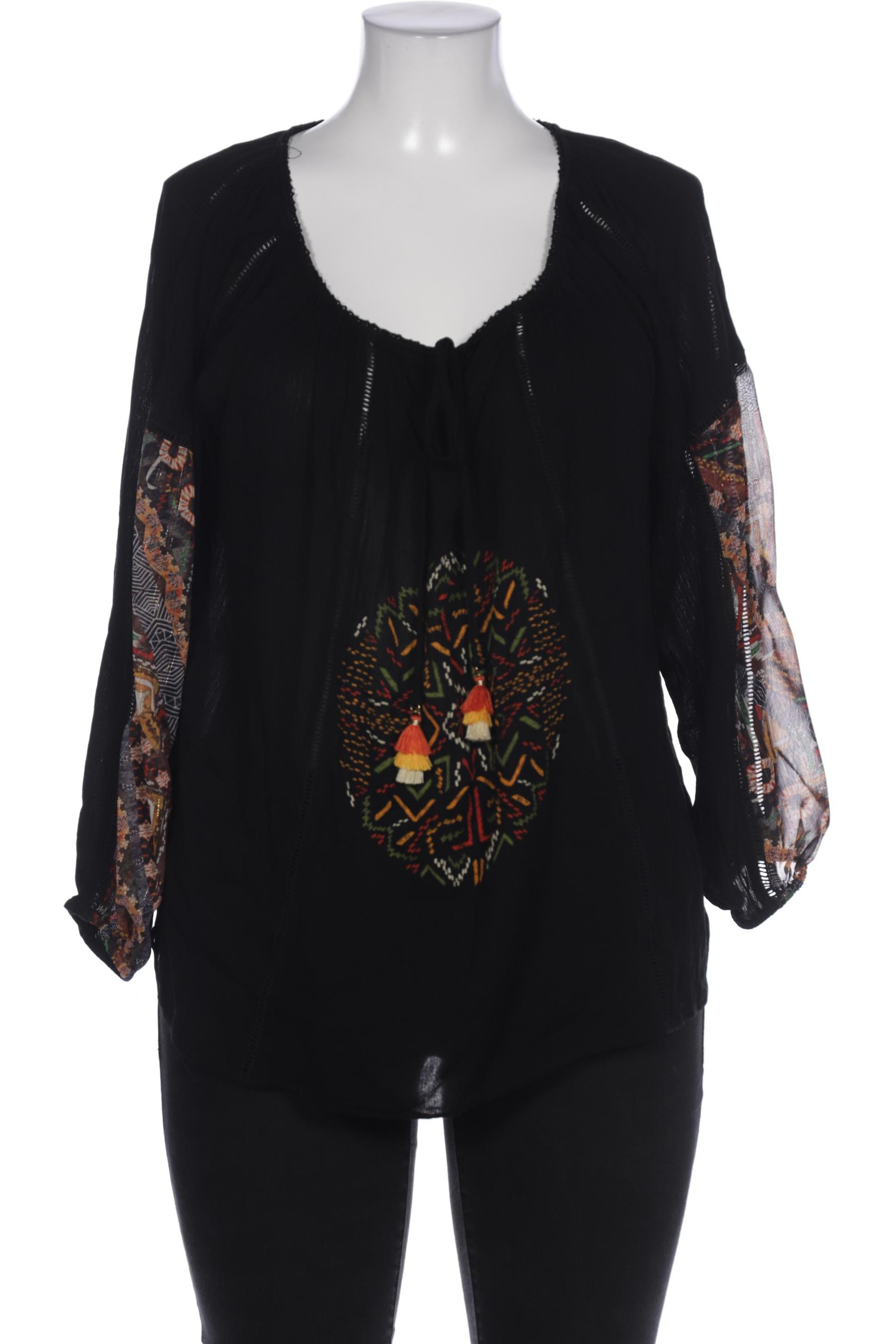 

Desigual Damen Bluse, schwarz, Gr. 44