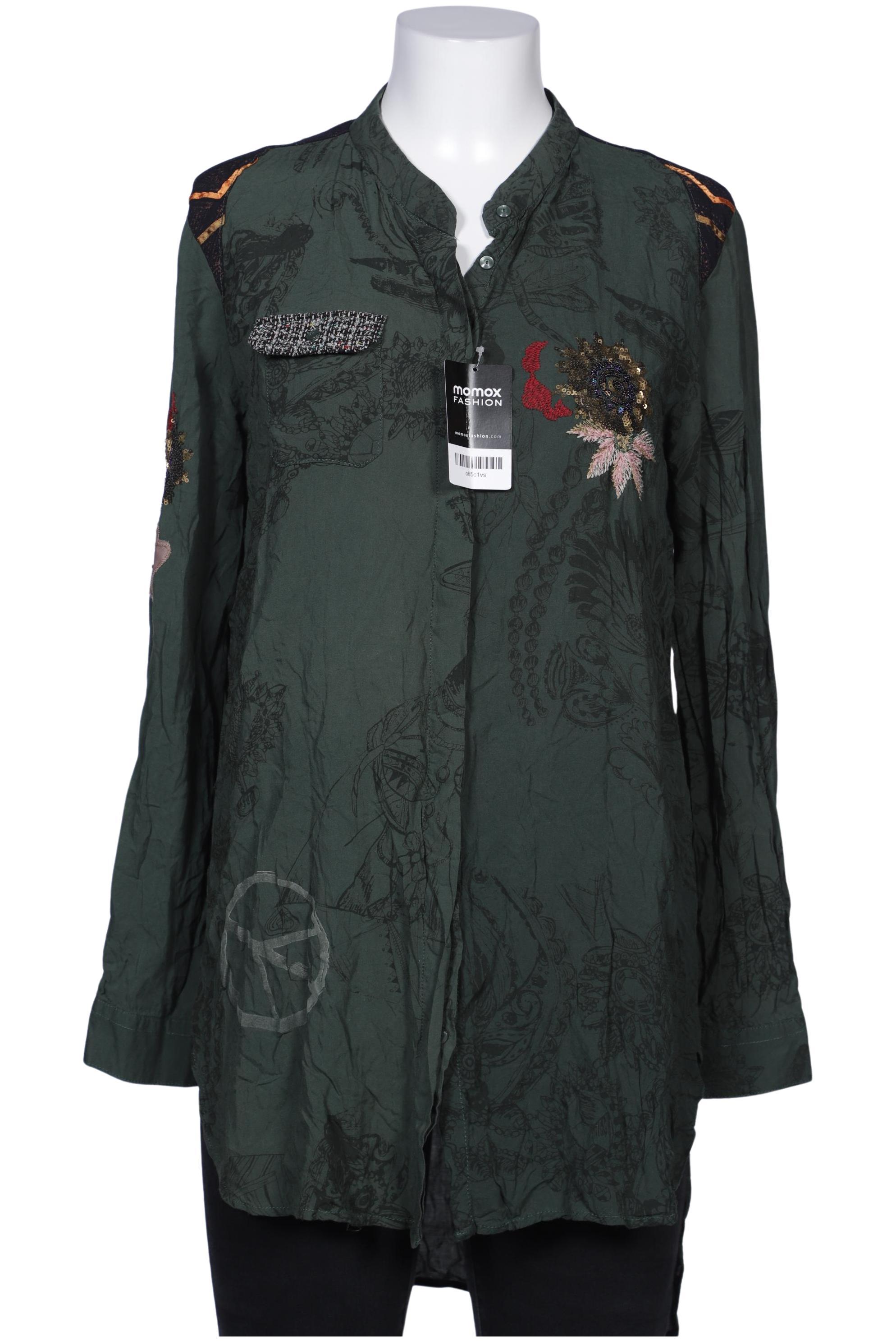 

Desigual Damen Bluse, grün, Gr. 42