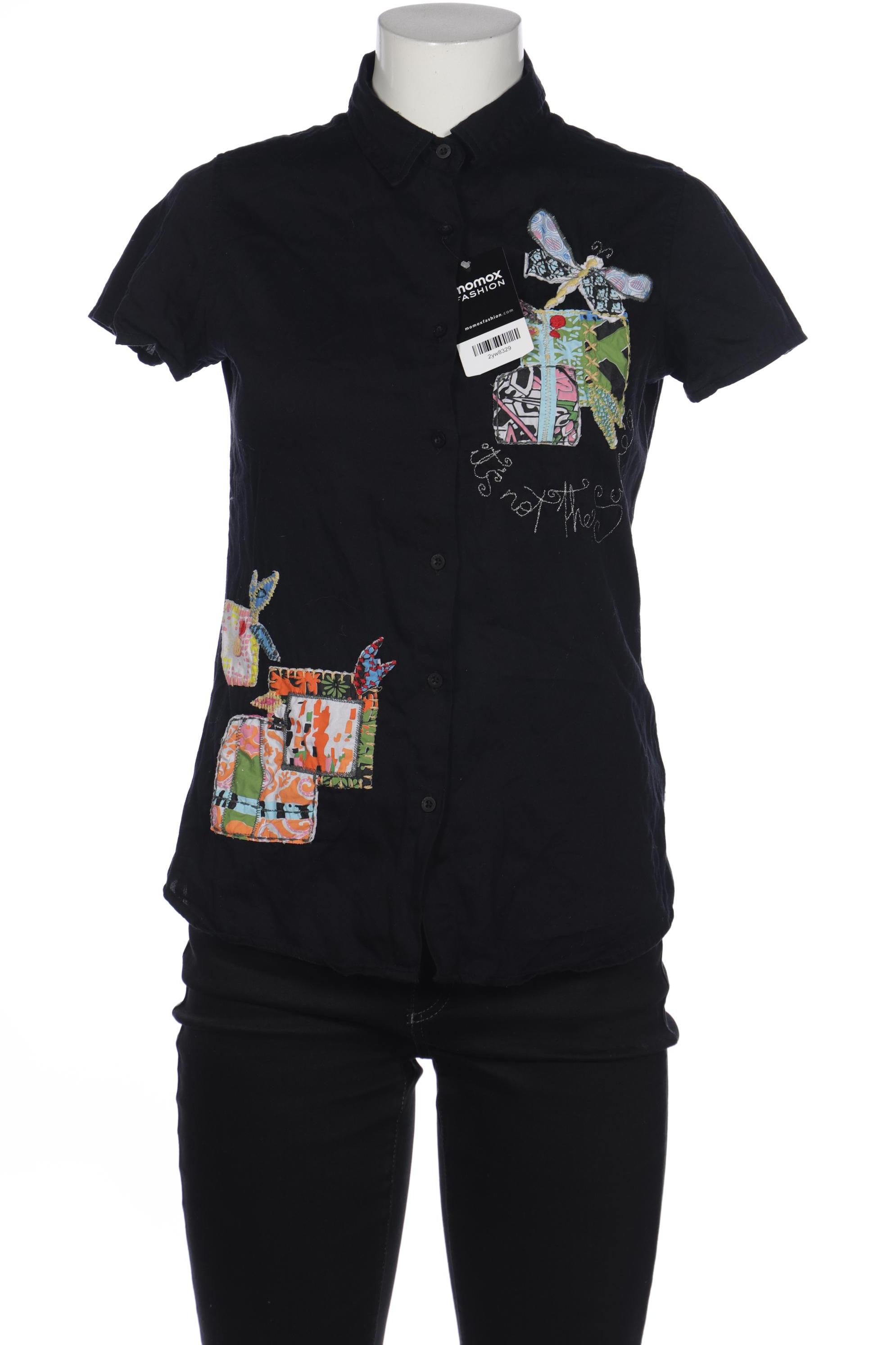 

Desigual Damen Bluse, schwarz, Gr. 42