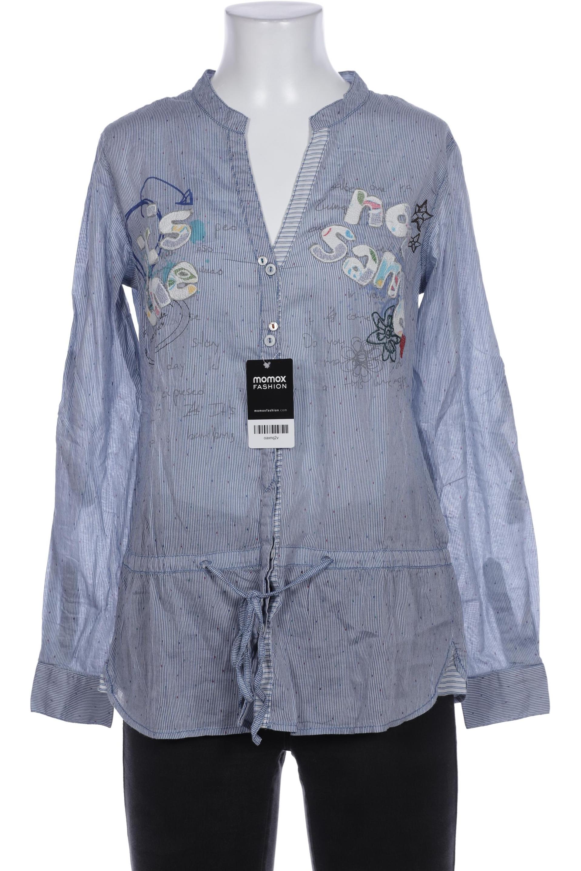 

Desigual Damen Bluse, hellblau, Gr. 38