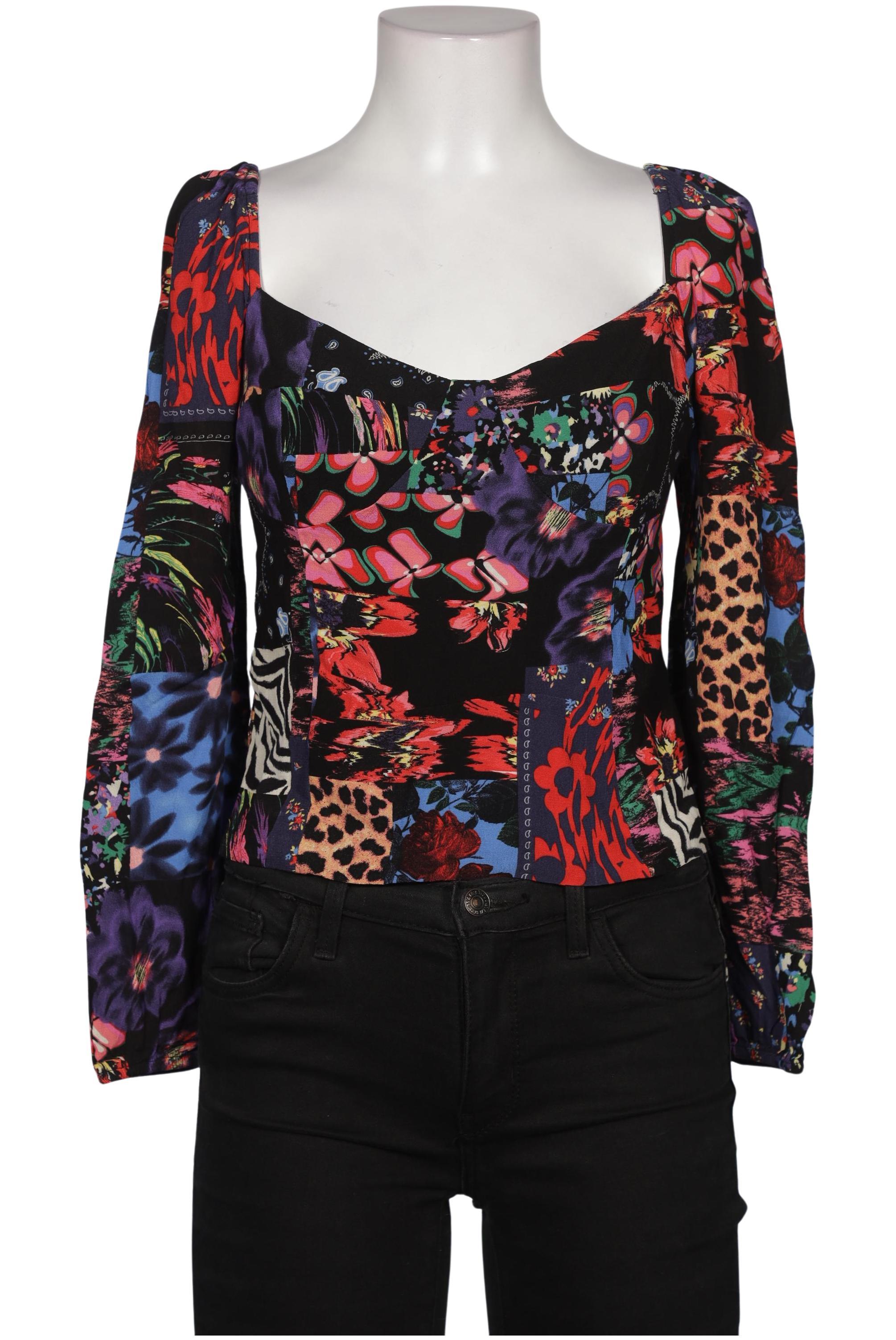 

Desigual Damen Bluse, schwarz, Gr. 42