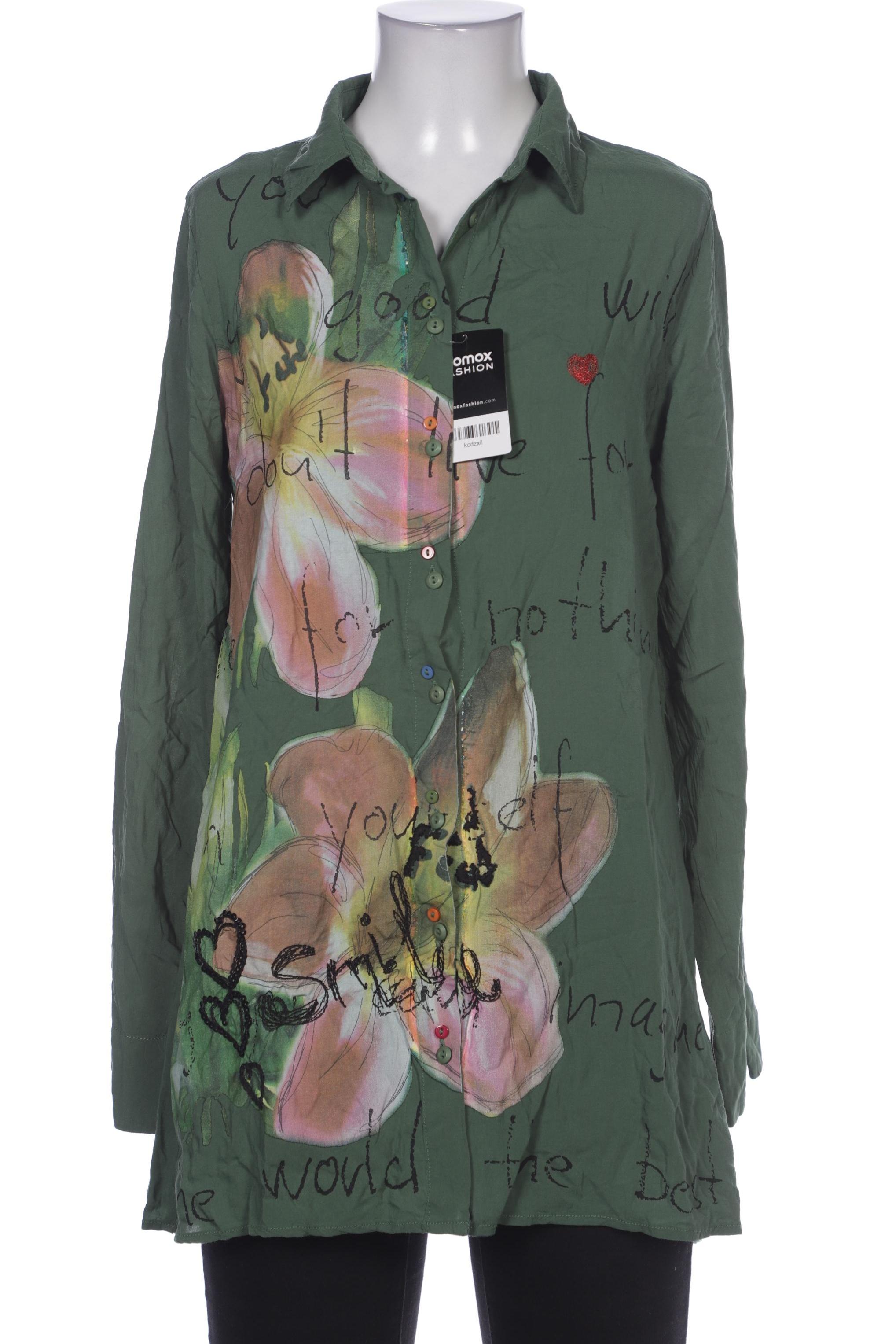 

Desigual Damen Bluse, grün, Gr. 36