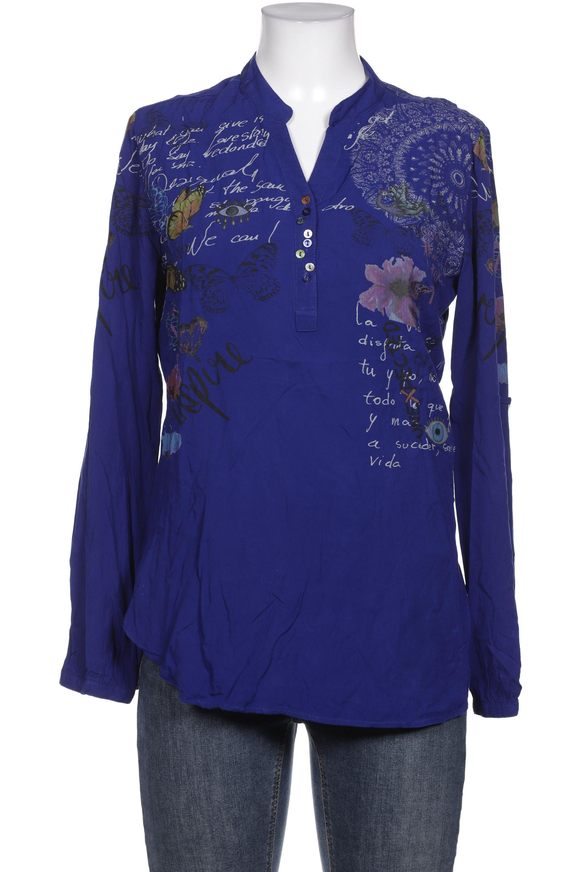 

Desigual Damen Bluse, marineblau