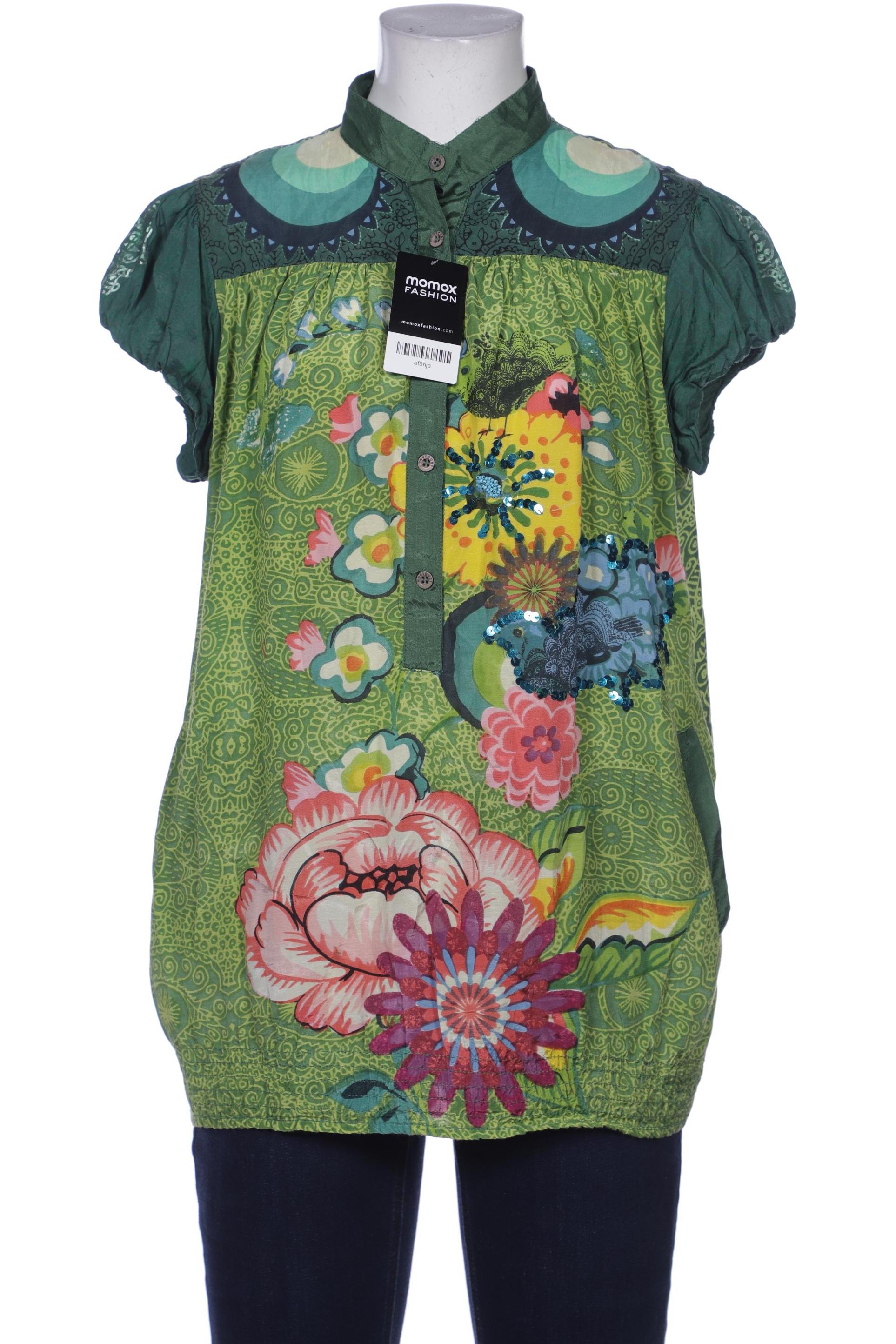 

Desigual Damen Bluse, grün, Gr. 46