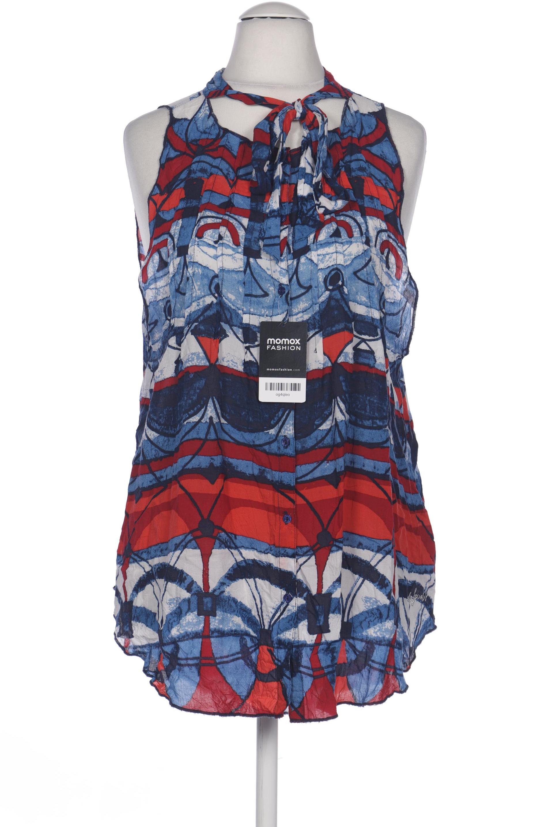 

Desigual Damen Bluse, blau, Gr. 38